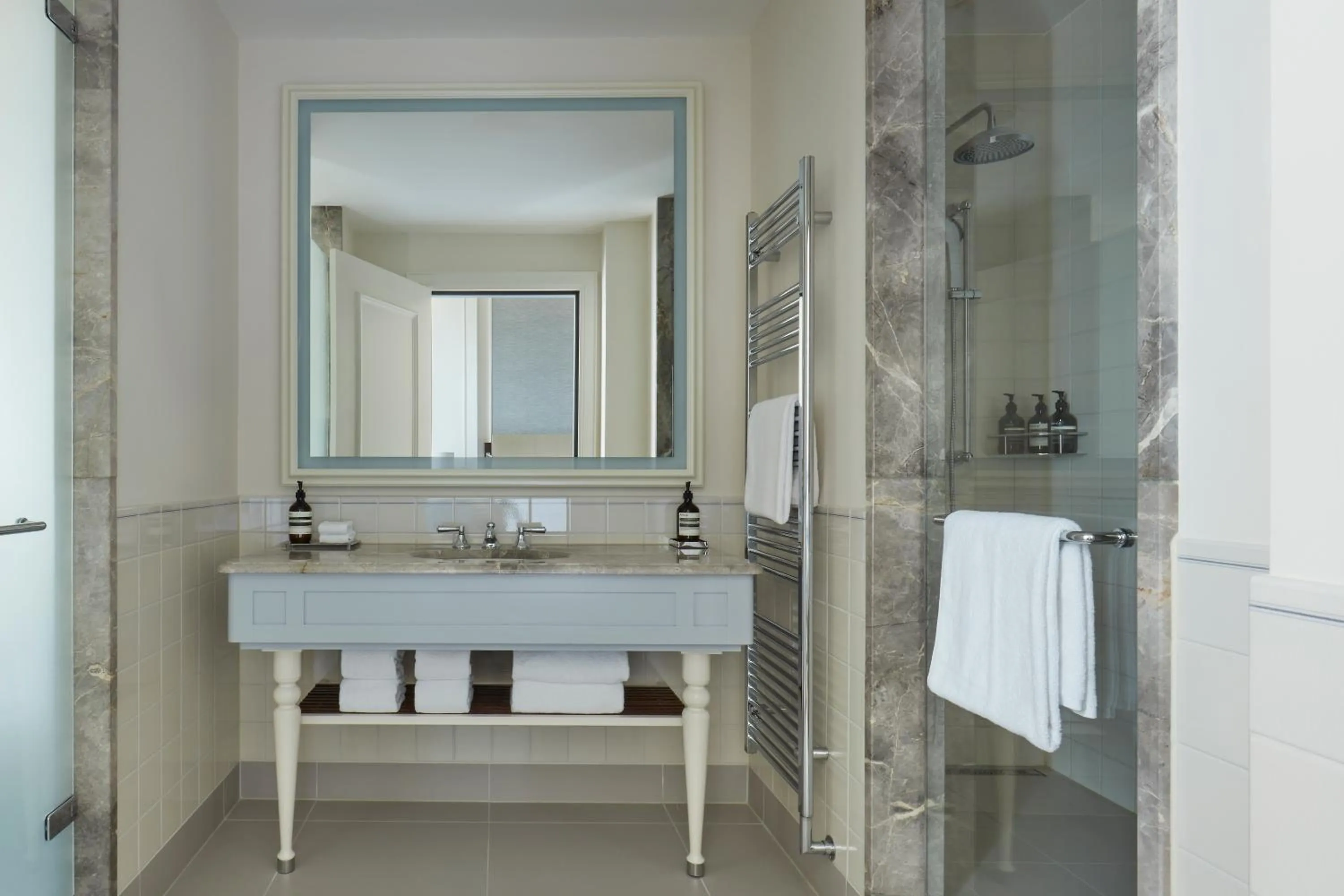 Shower in Waldorf Astoria Amsterdam