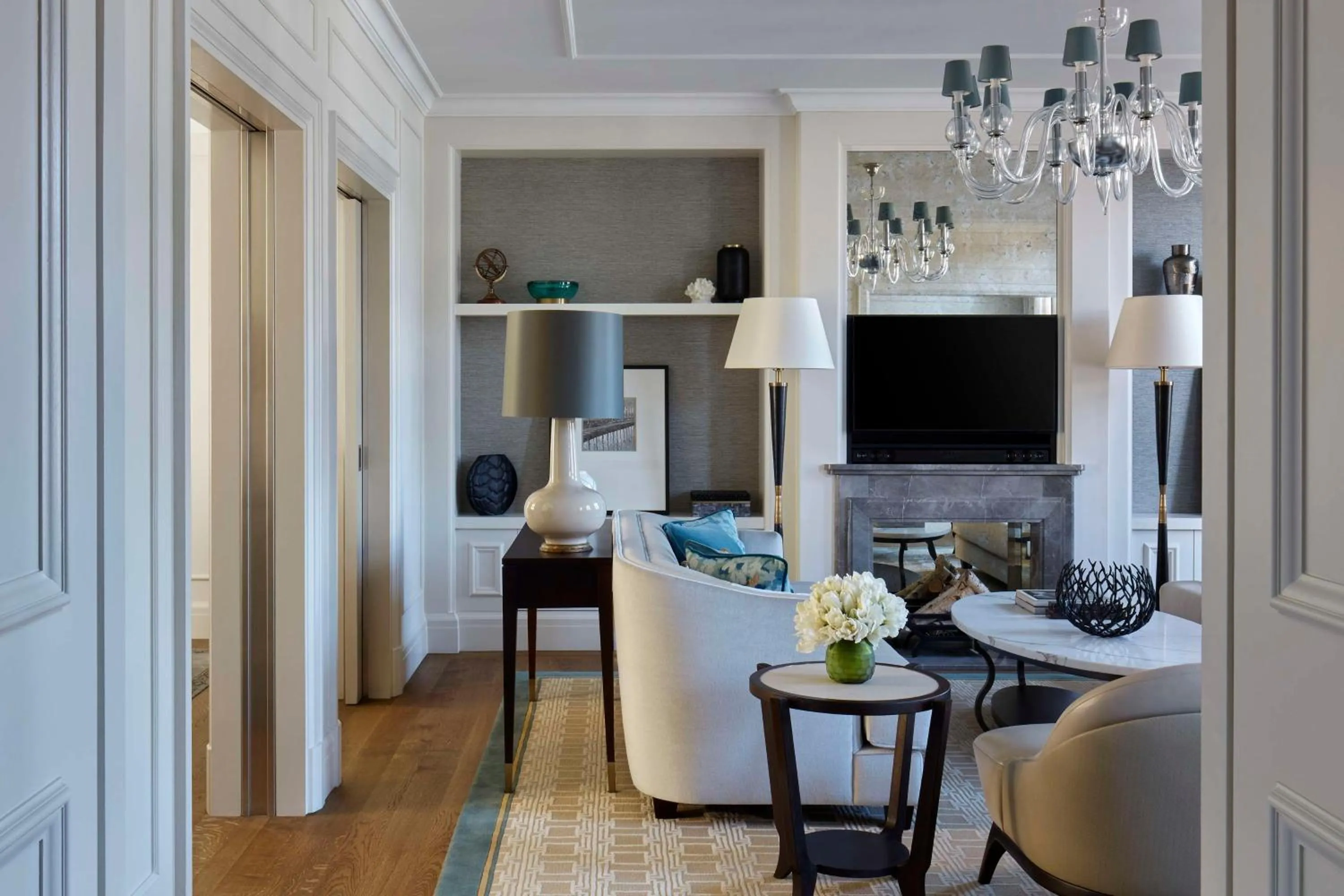 Living room in Waldorf Astoria Amsterdam