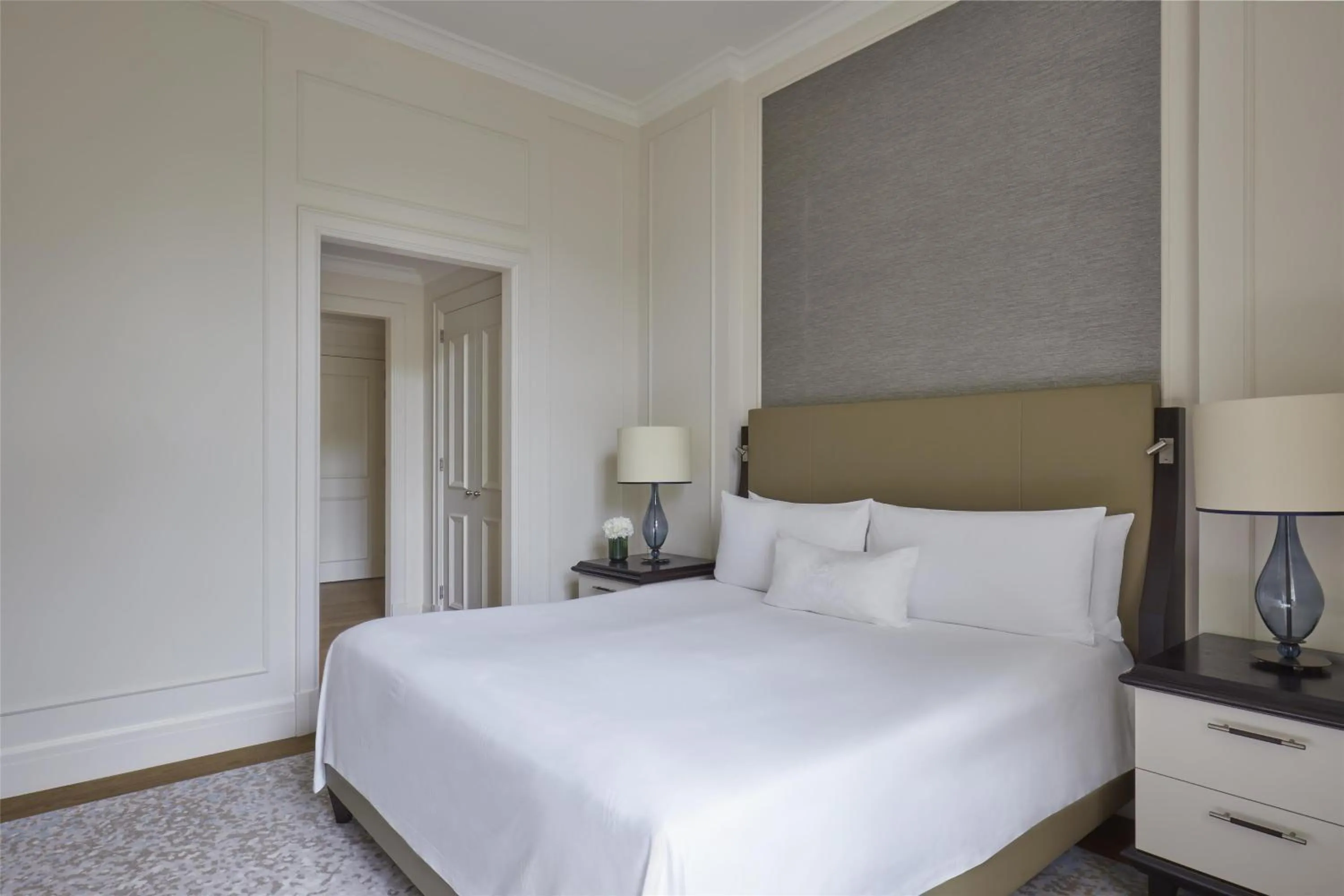 Bed in Waldorf Astoria Amsterdam