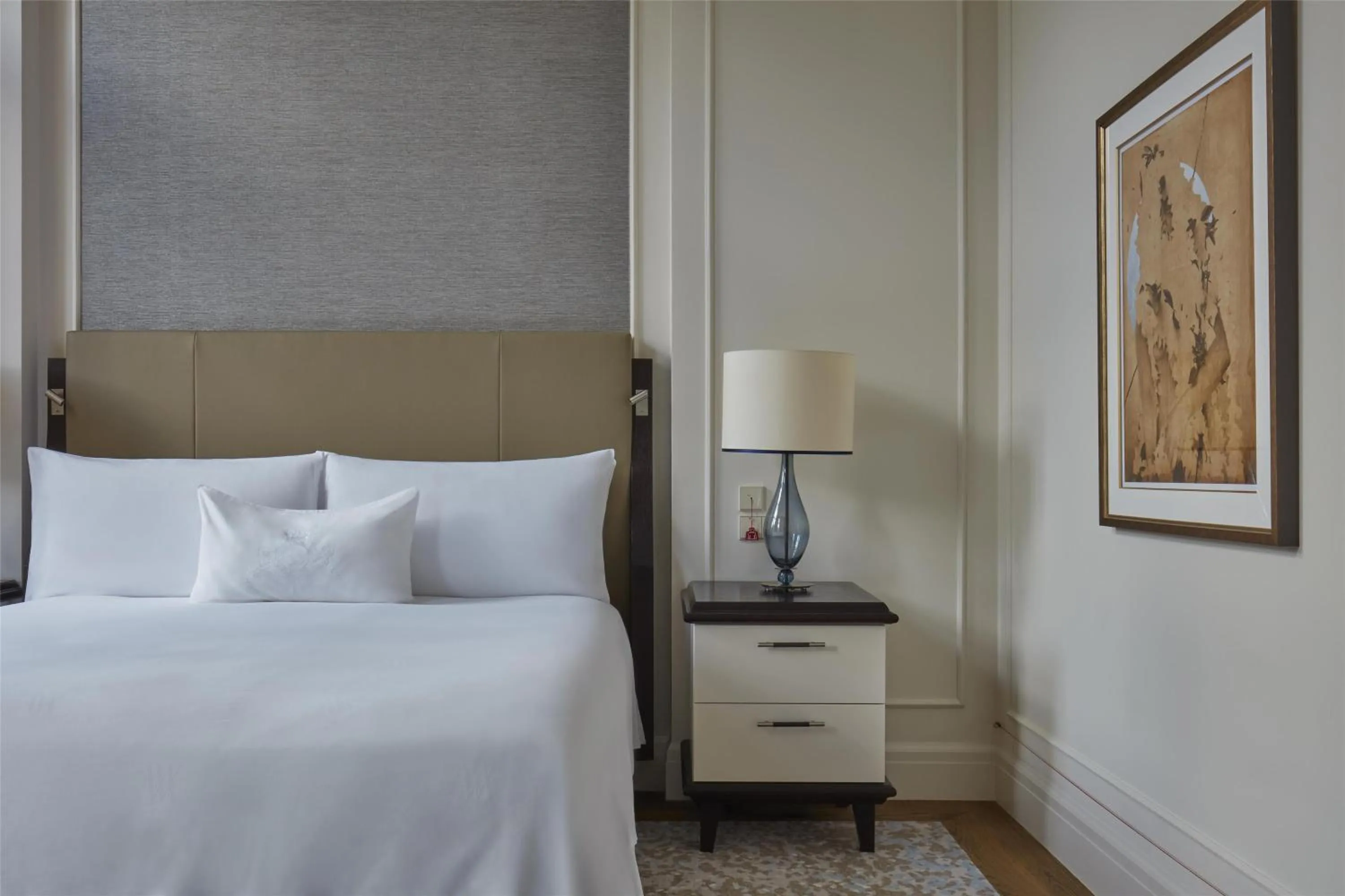 Bed in Waldorf Astoria Amsterdam