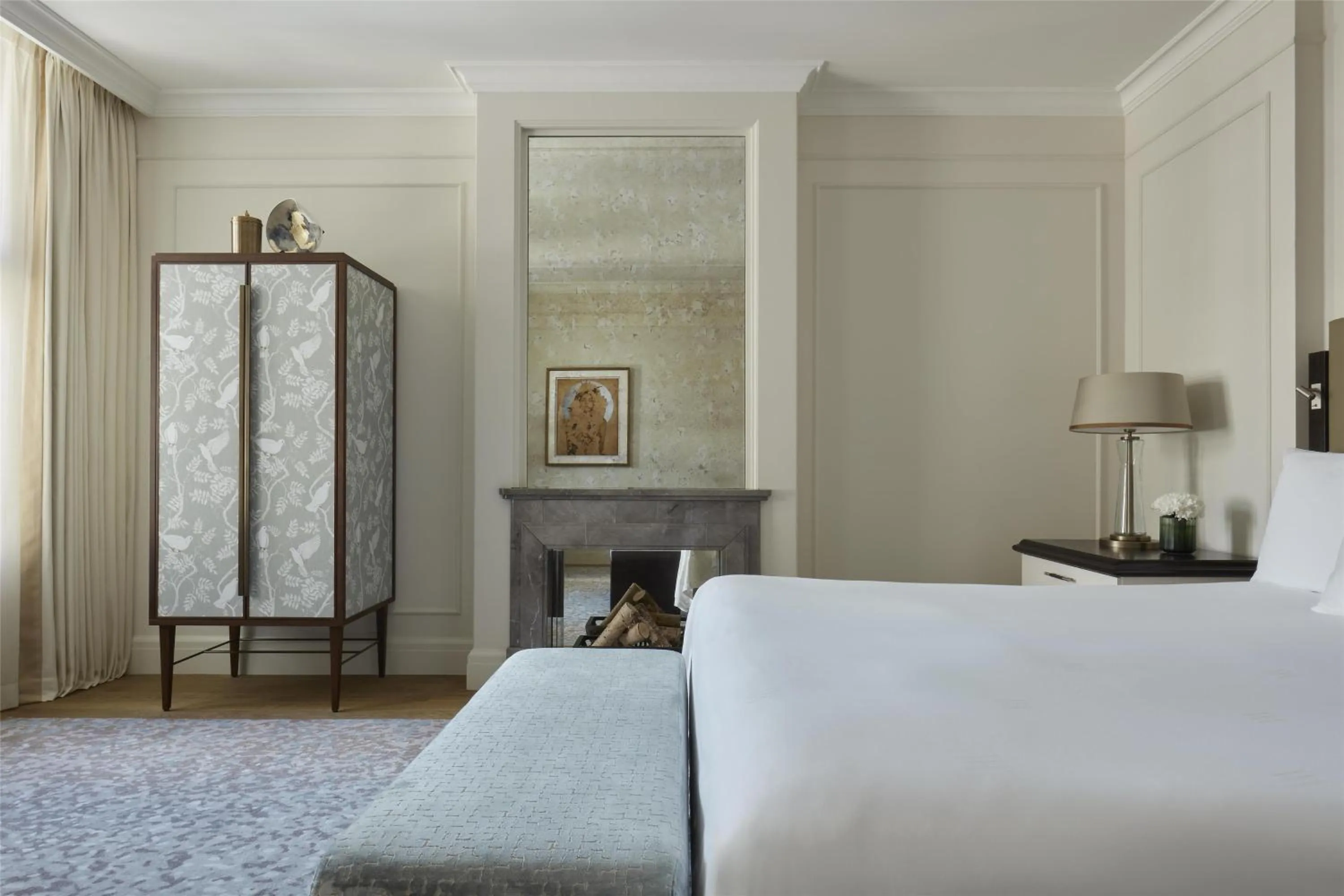 Bed in Waldorf Astoria Amsterdam