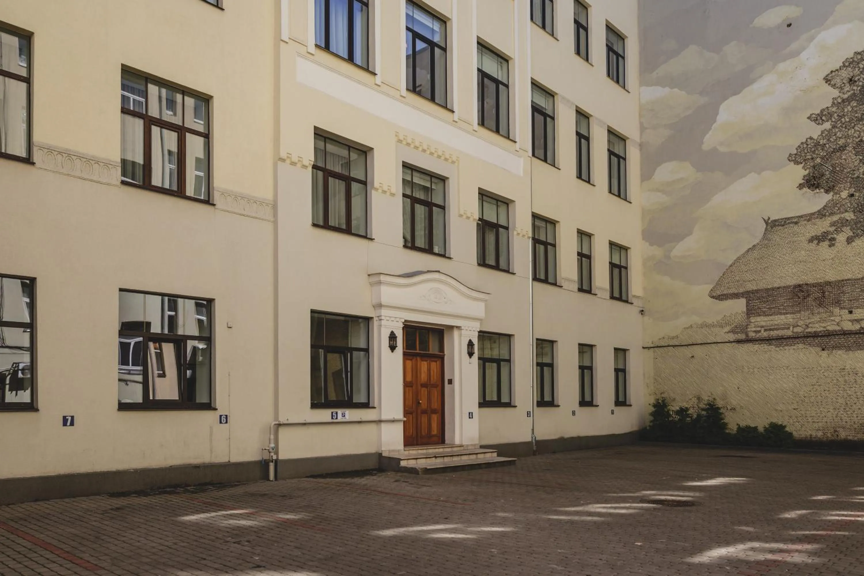 Facade/entrance in Riga Lux Apartments - Ernesta, Free parking