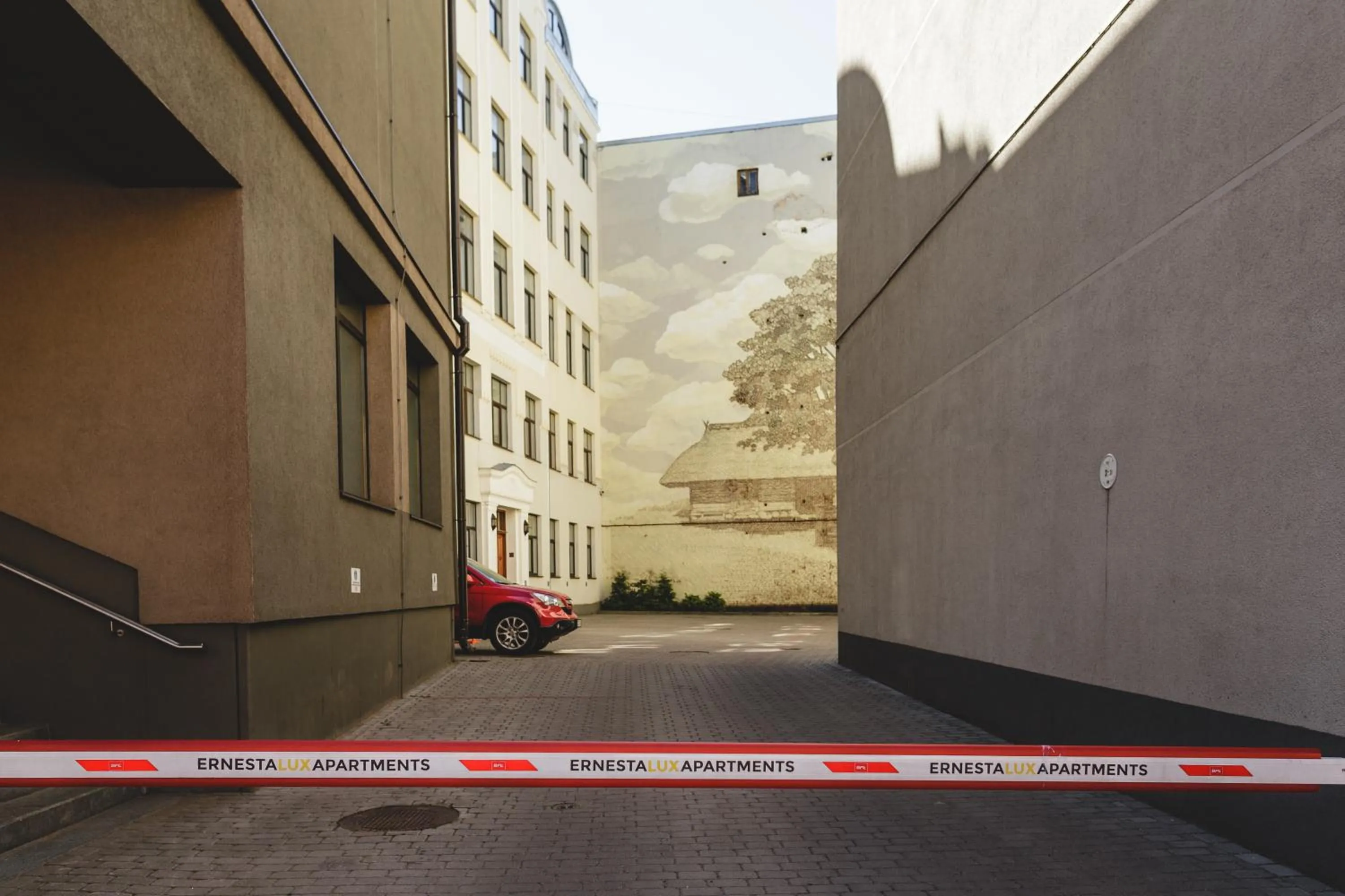 Facade/entrance in Riga Lux Apartments - Ernesta, Free parking