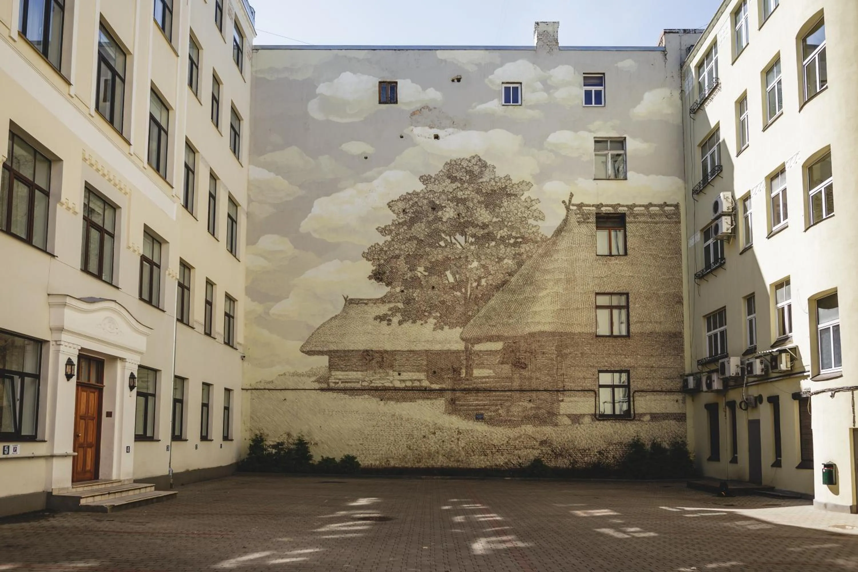 Facade/entrance in Riga Lux Apartments - Ernesta, Free parking