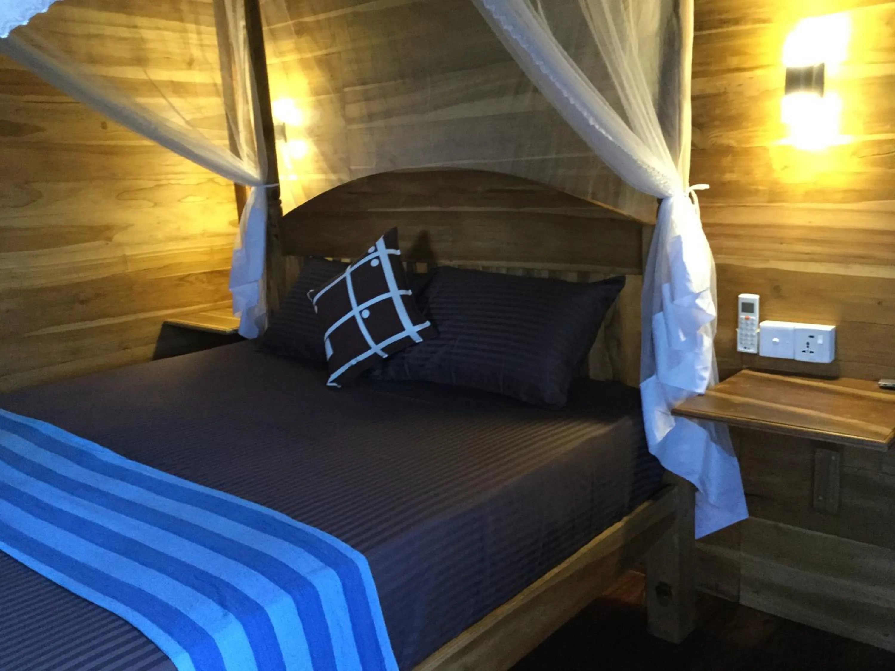 Bed in Tranquality Chalets