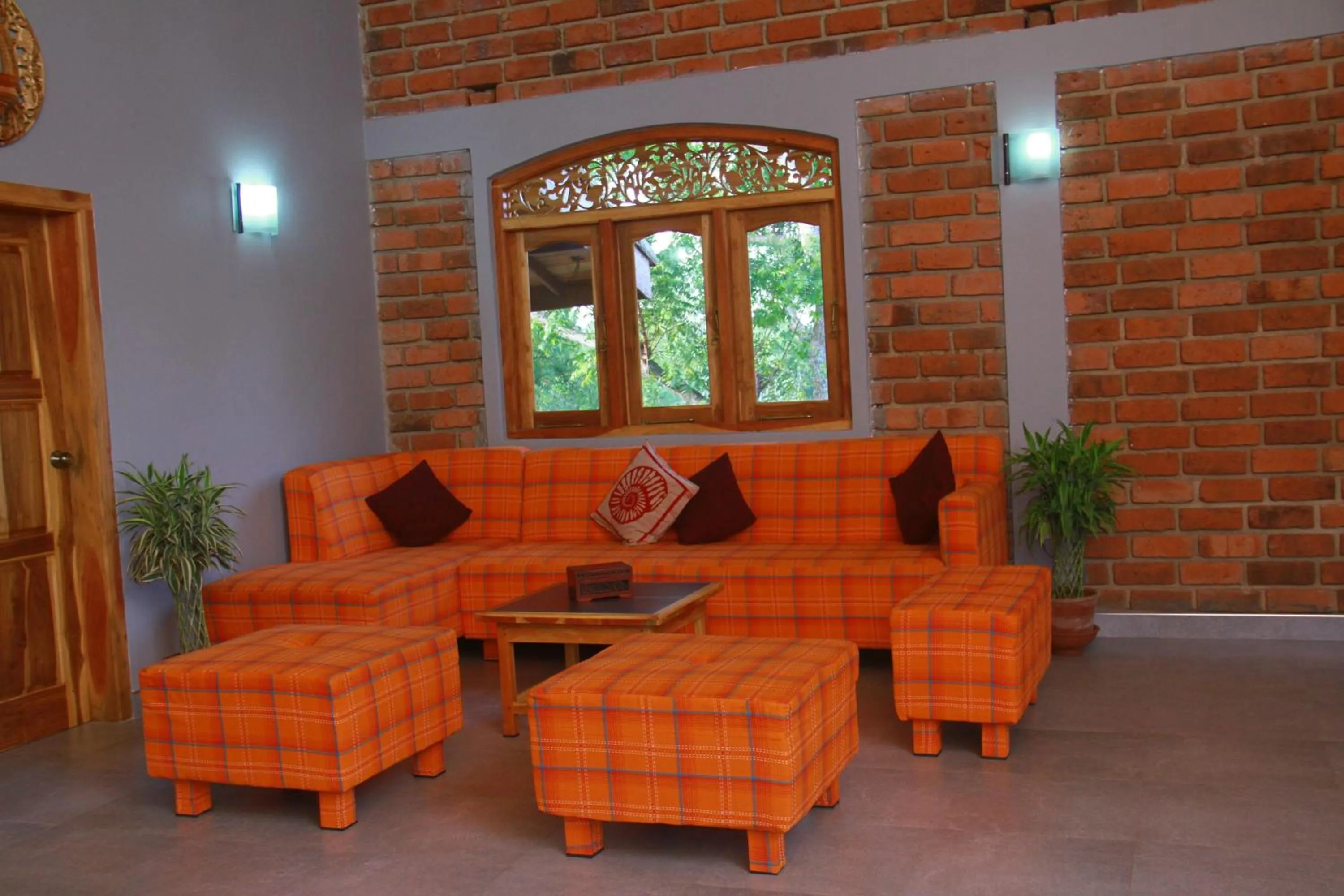 Living room in Tranquality Chalets