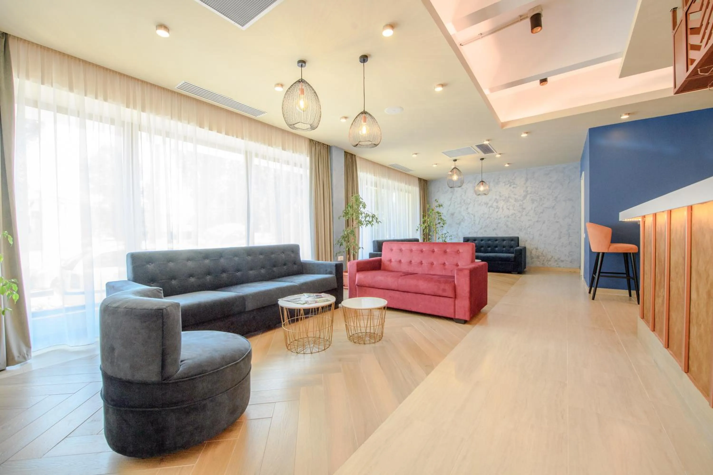 Seating area in Hotel Piccadilly