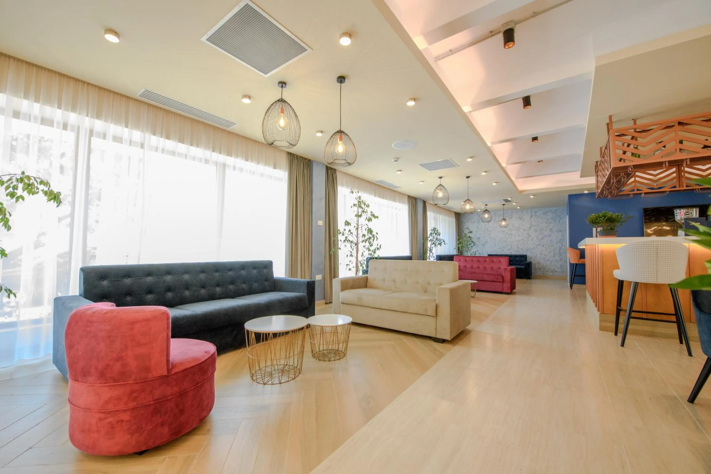 Seating area in Hotel Piccadilly