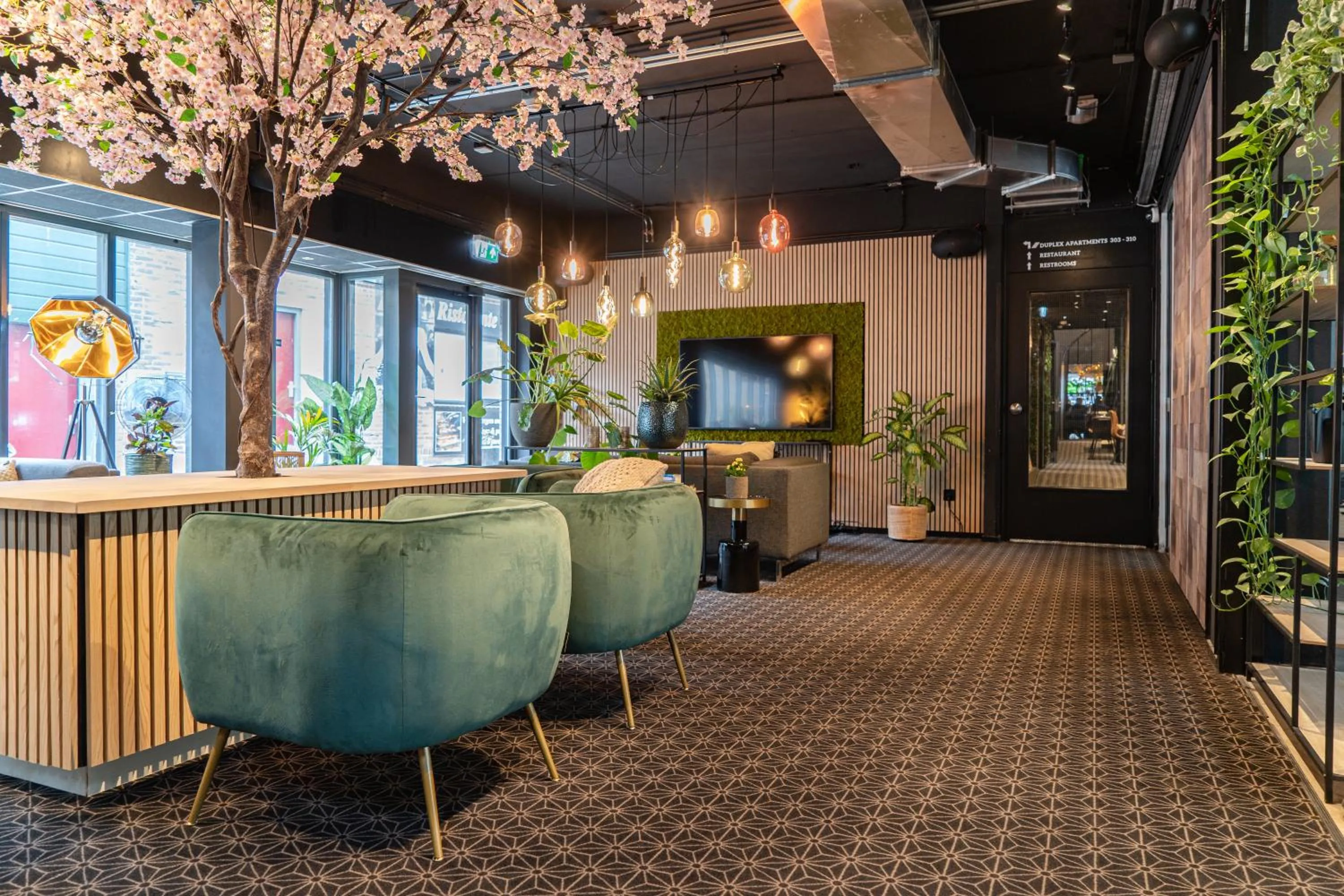 Communal lounge/ TV room in Hotel de Duif Lisse - Keukenhof