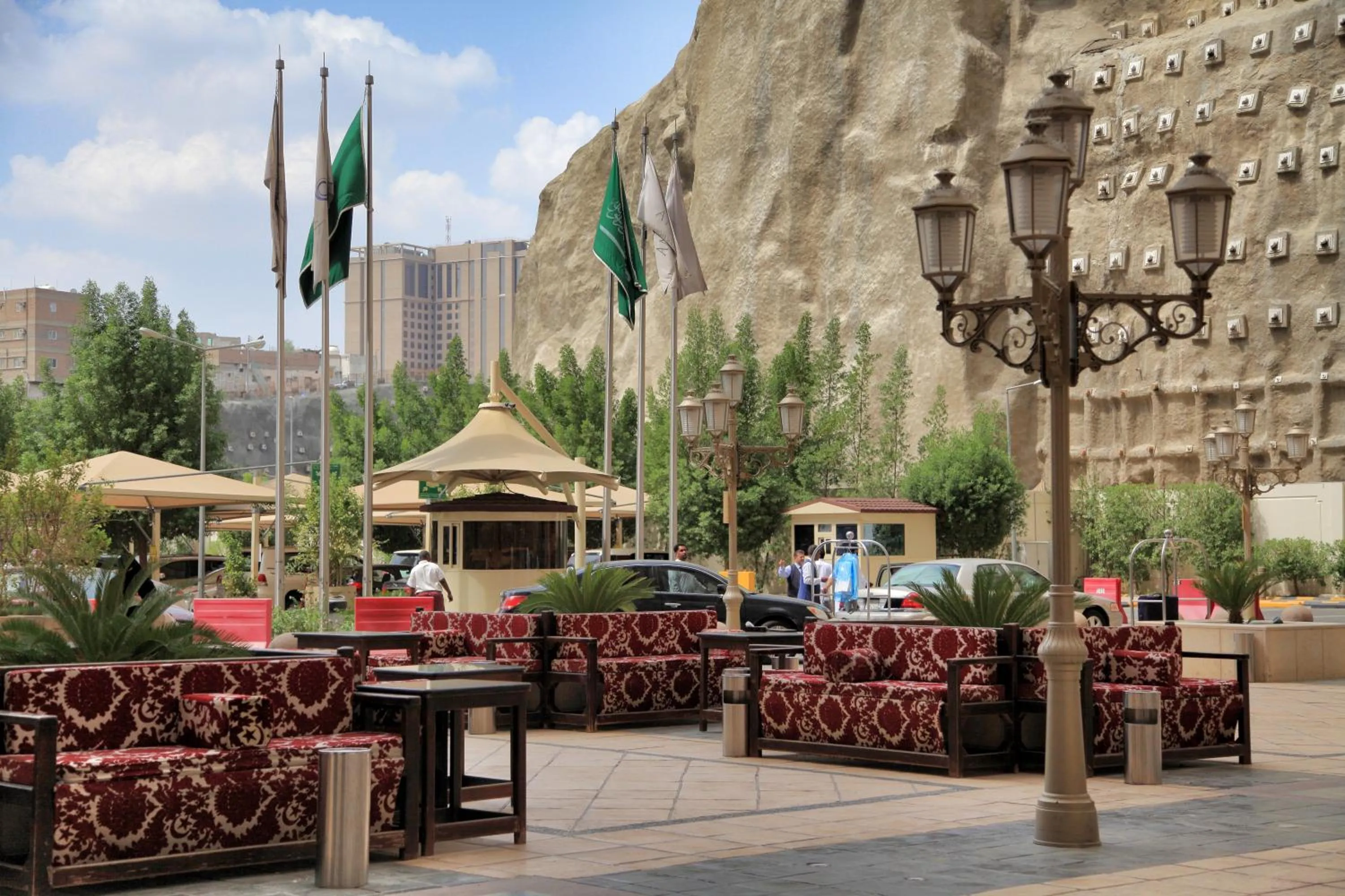 Patio in Anjum Makkah Hotel