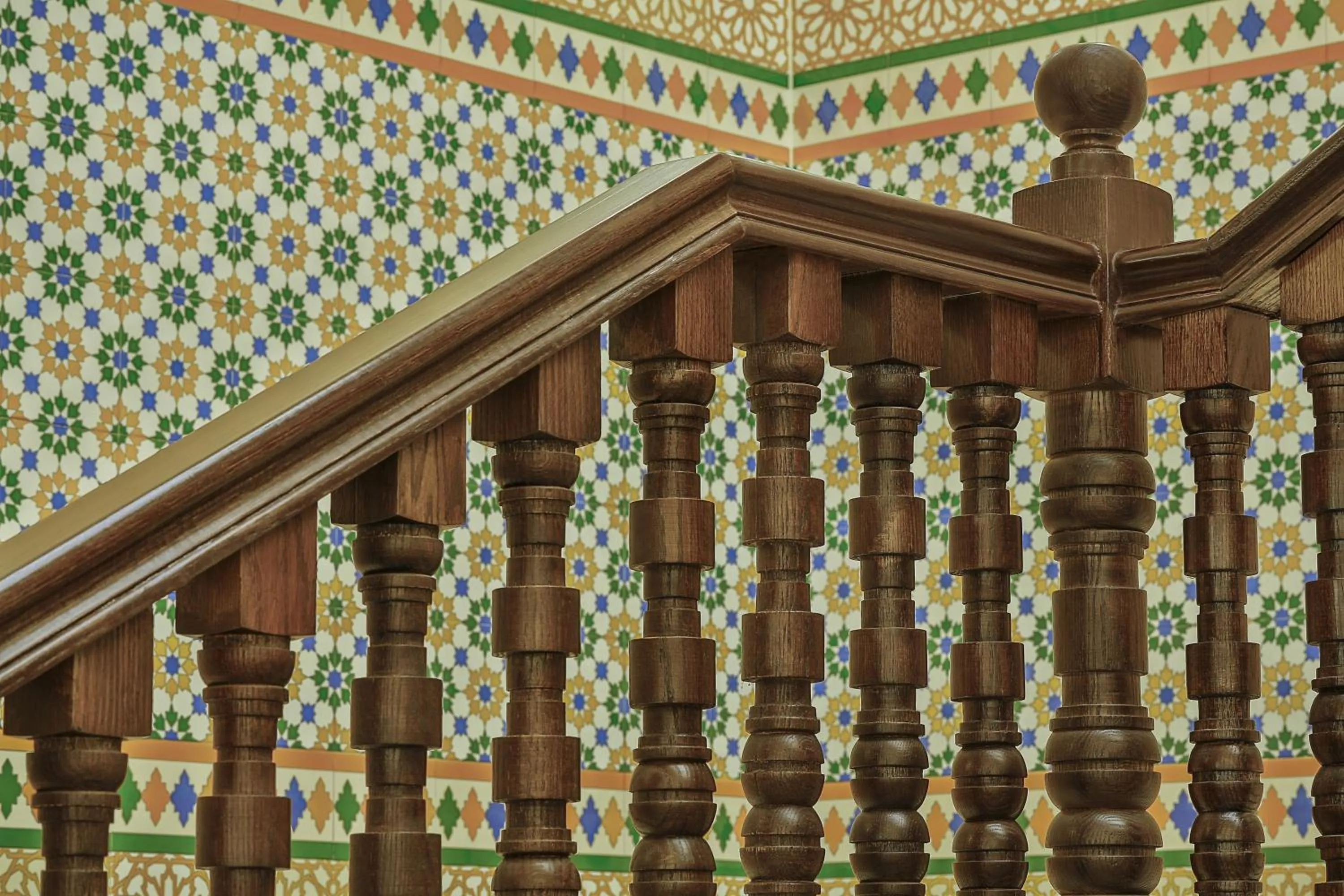 Decorative detail in Anjum Makkah Hotel