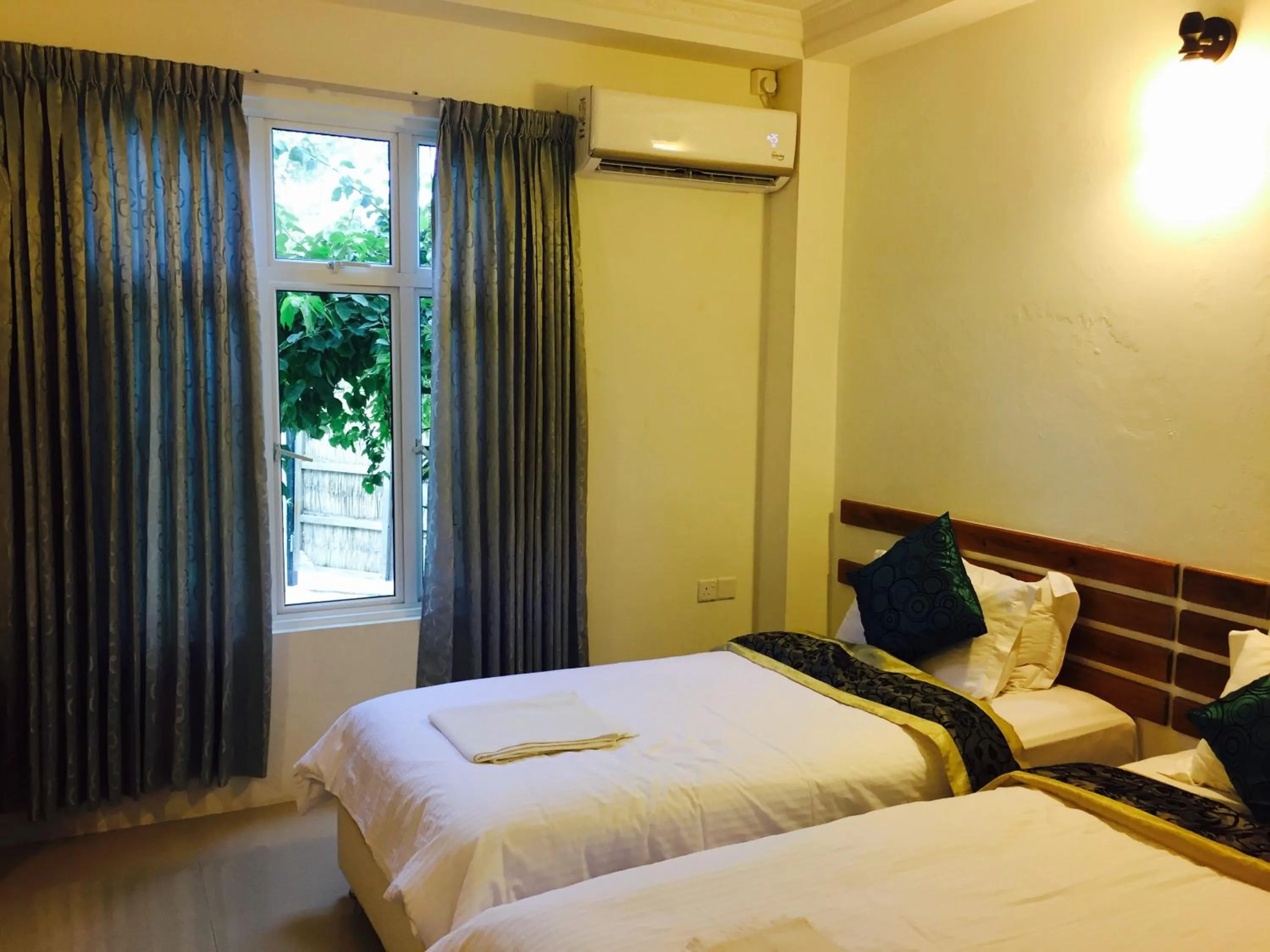 Bed in Ras Rana Lodge