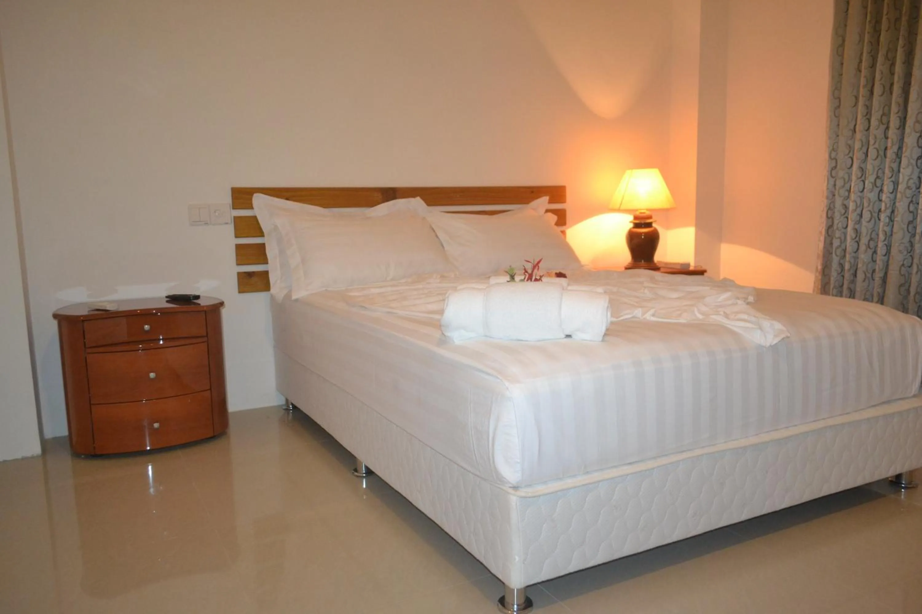 Bed in Ras Rana Lodge