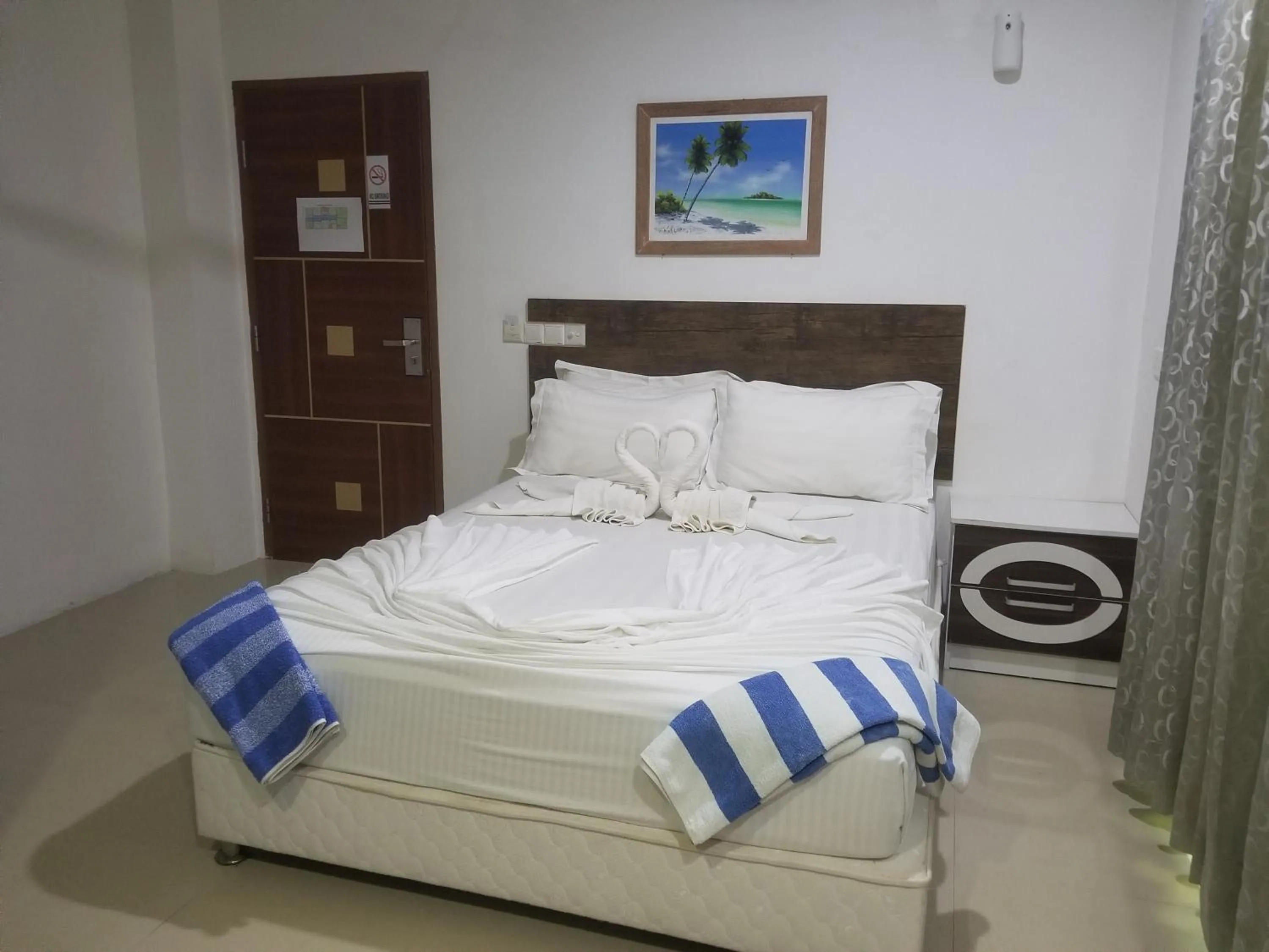 Bed in Ras Rana Lodge