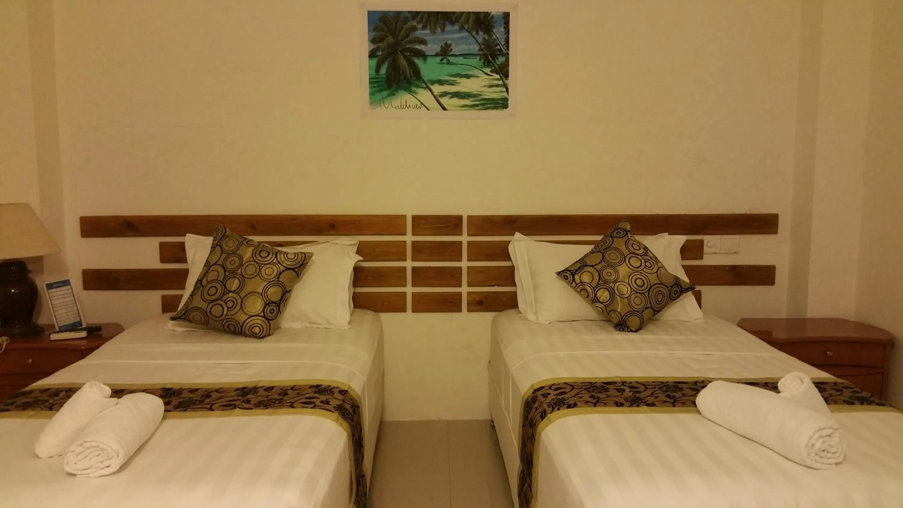Bed in Ras Rana Lodge