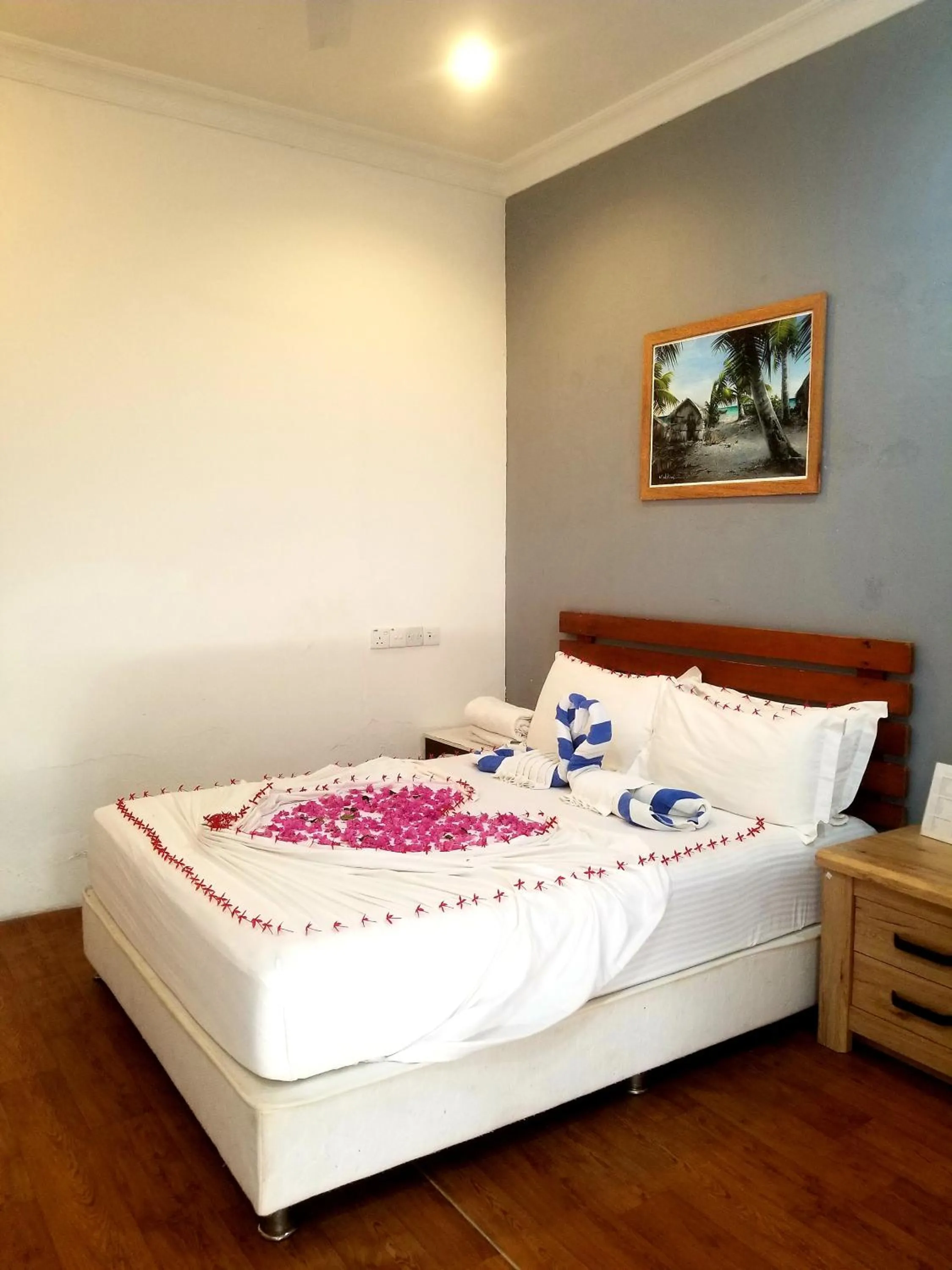 Bed in Ras Rana Lodge