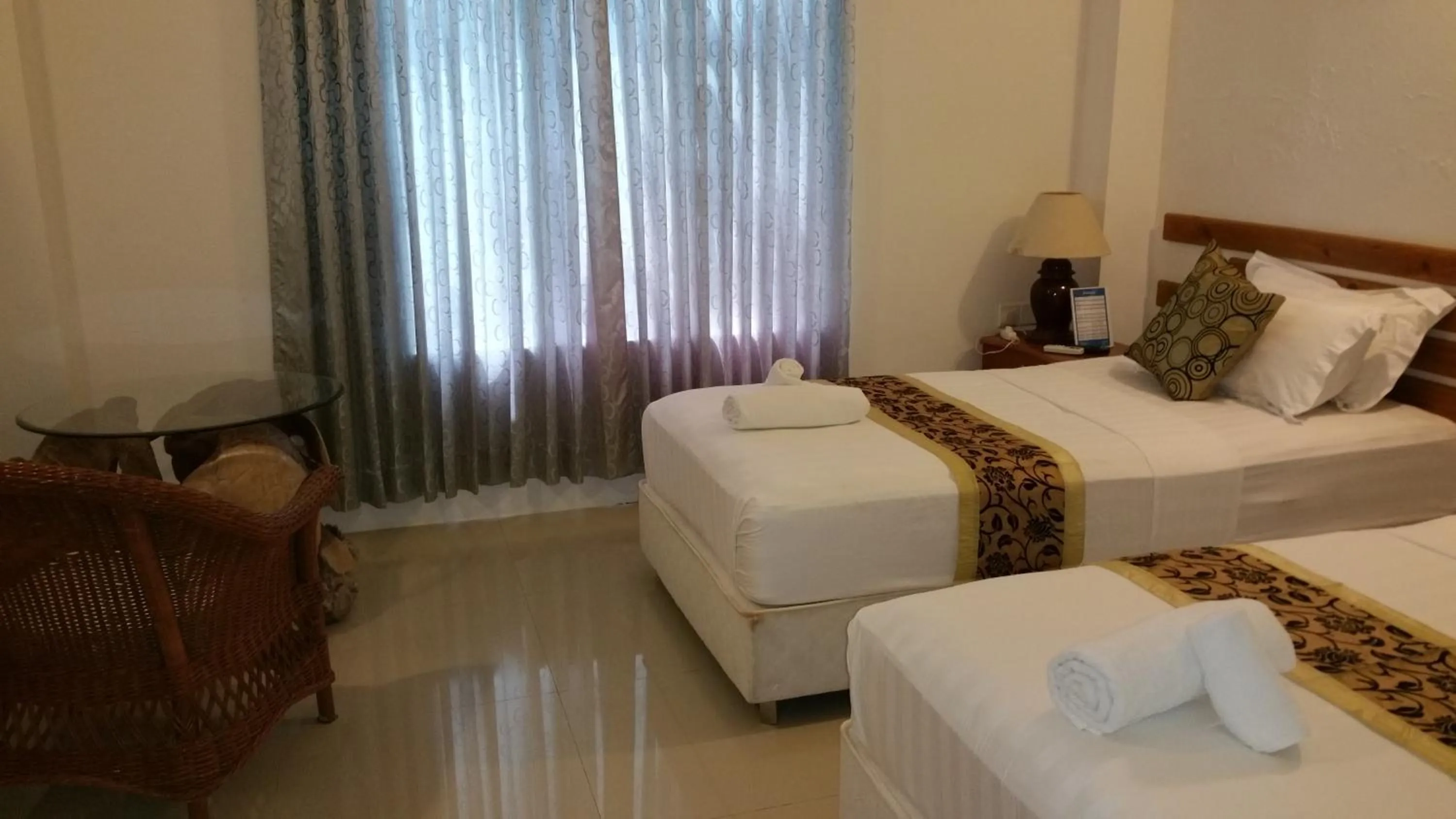 Bed in Ras Rana Lodge