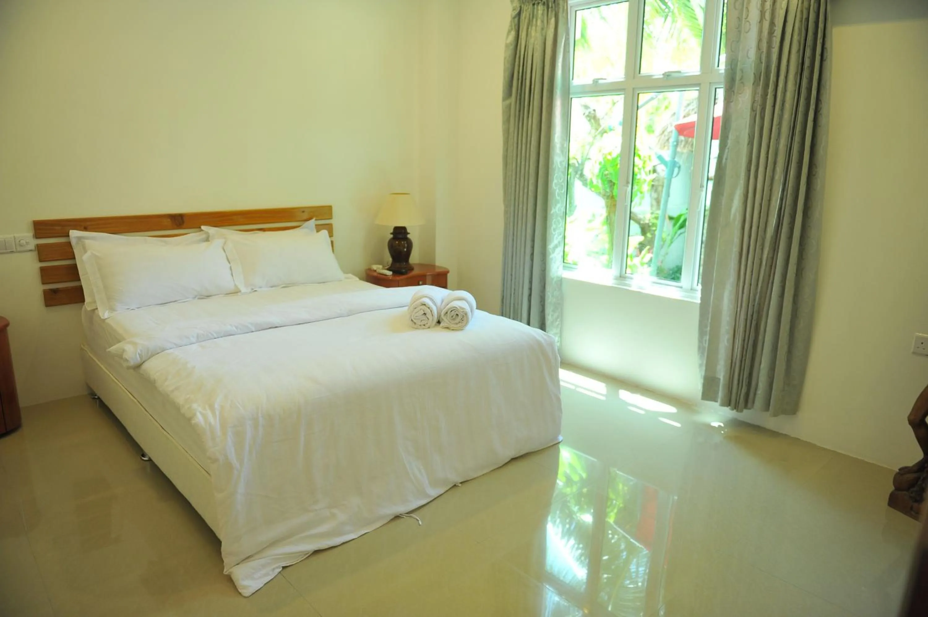 Bed in Ras Rana Lodge