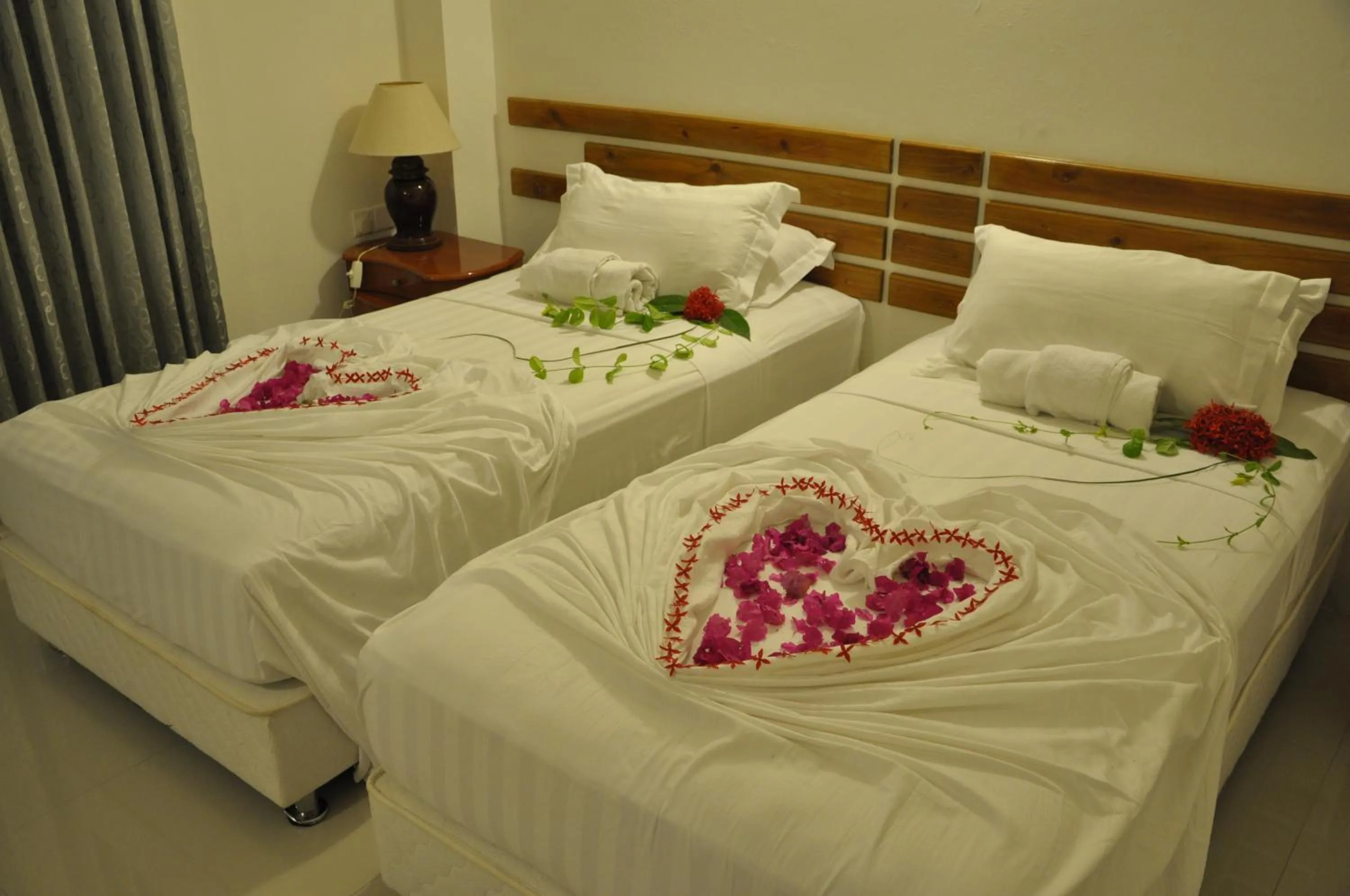 Bed in Ras Rana Lodge