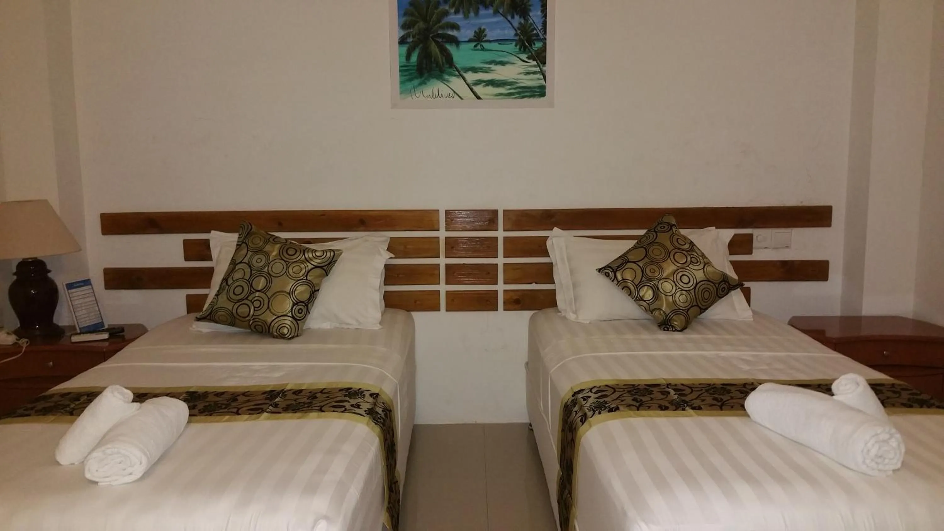 Bed in Ras Rana Lodge
