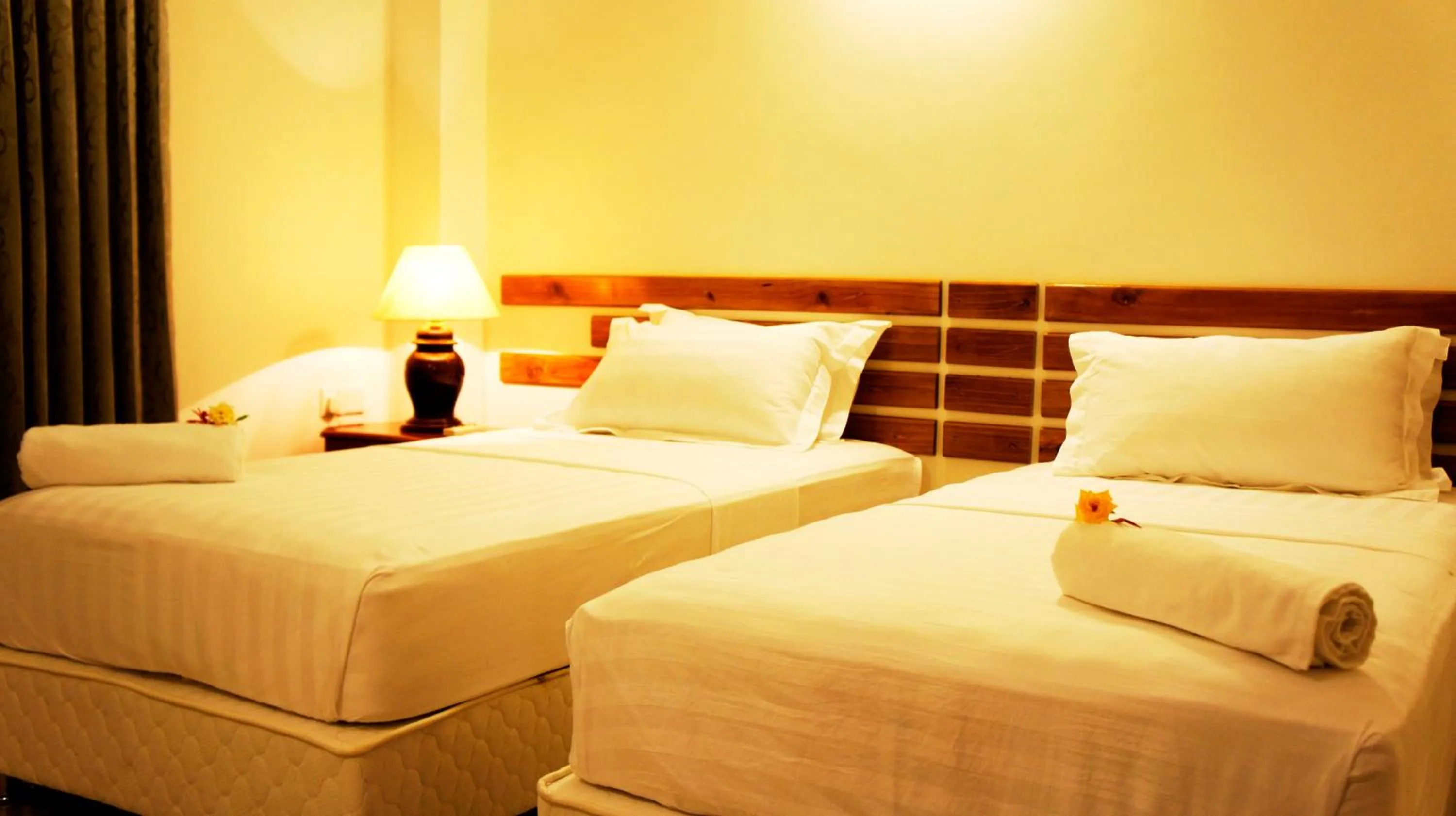 Bed in Ras Rana Lodge