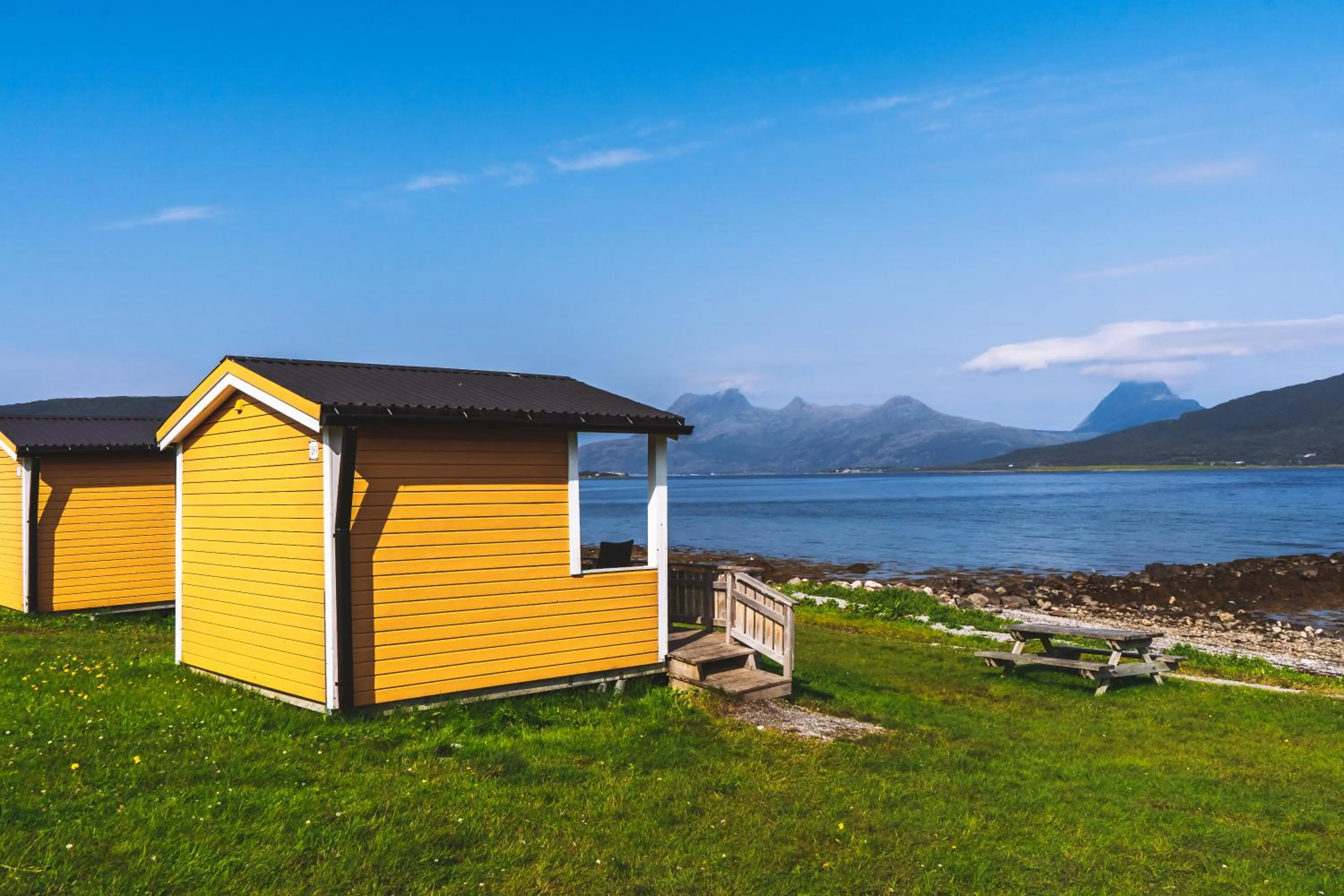 Sea view in Topcamp Havblikk - Helgeland