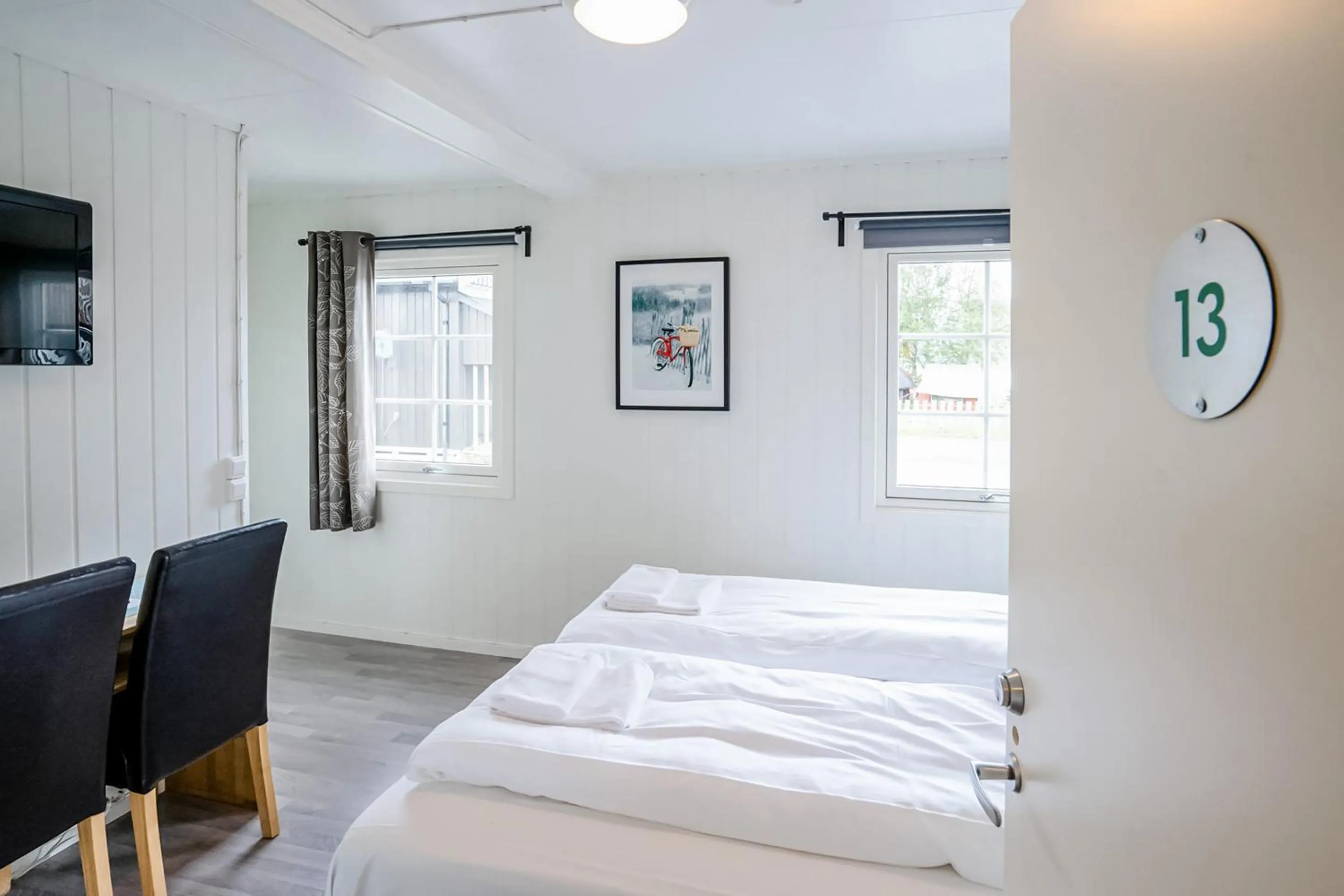 Bedroom, Bed in Topcamp Havblikk - Helgeland