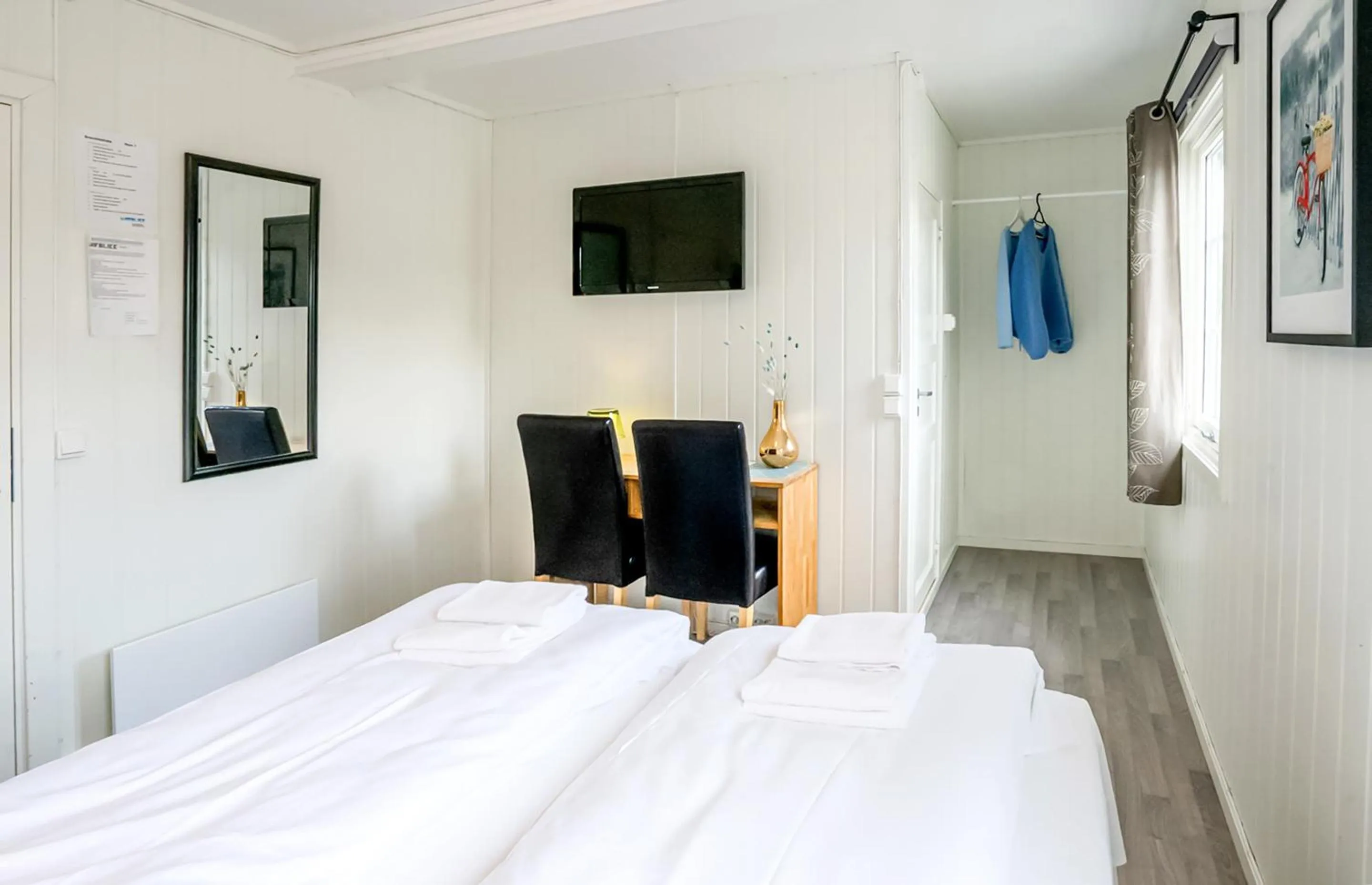 Bedroom, Bed in Topcamp Havblikk - Helgeland