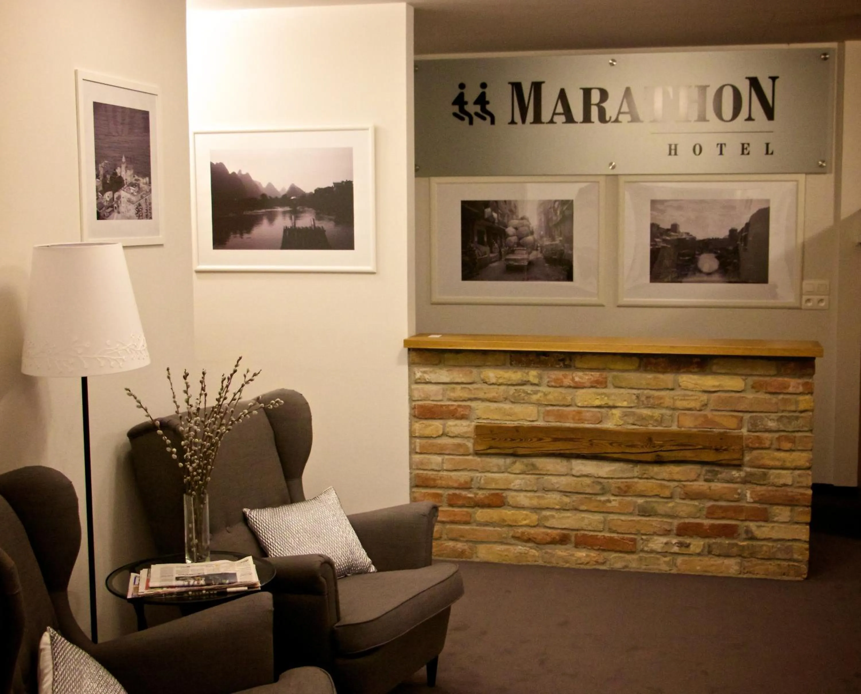 Lobby or reception in Hotel Marathon