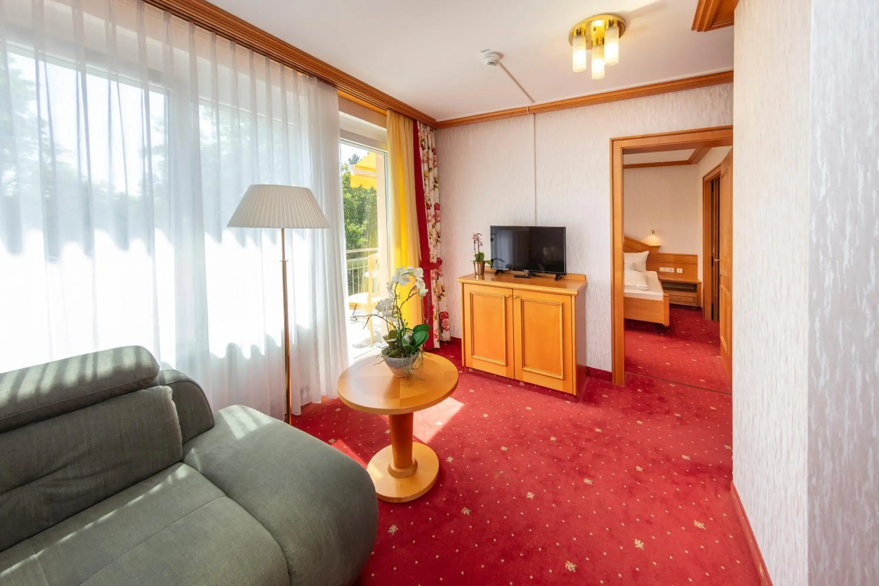 Triple Room with Balcony - single occupancy in Parkhotel an der Therme Triple Room with Balcony - single occupancy in Parkhotel an der Therme