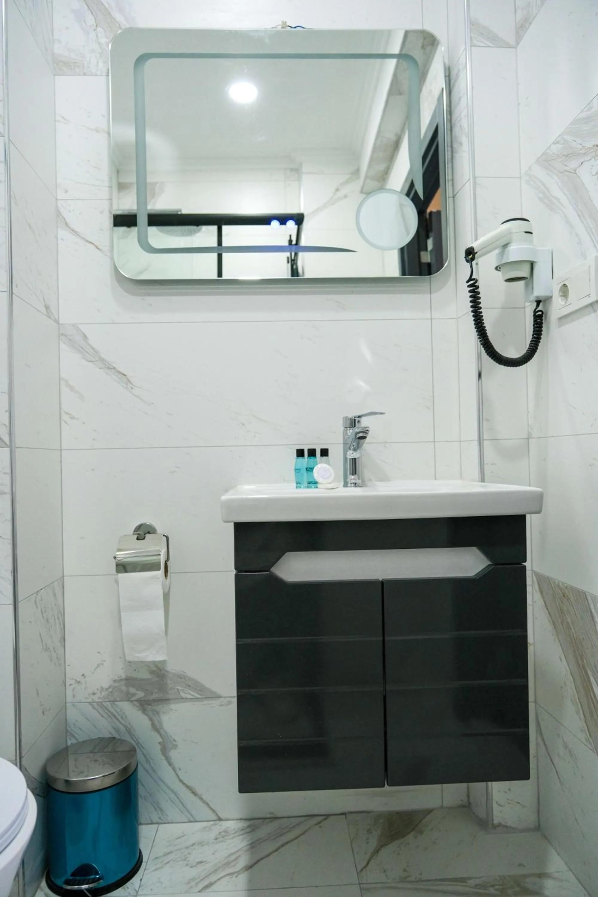 Bathroom in hotel La Vitrine