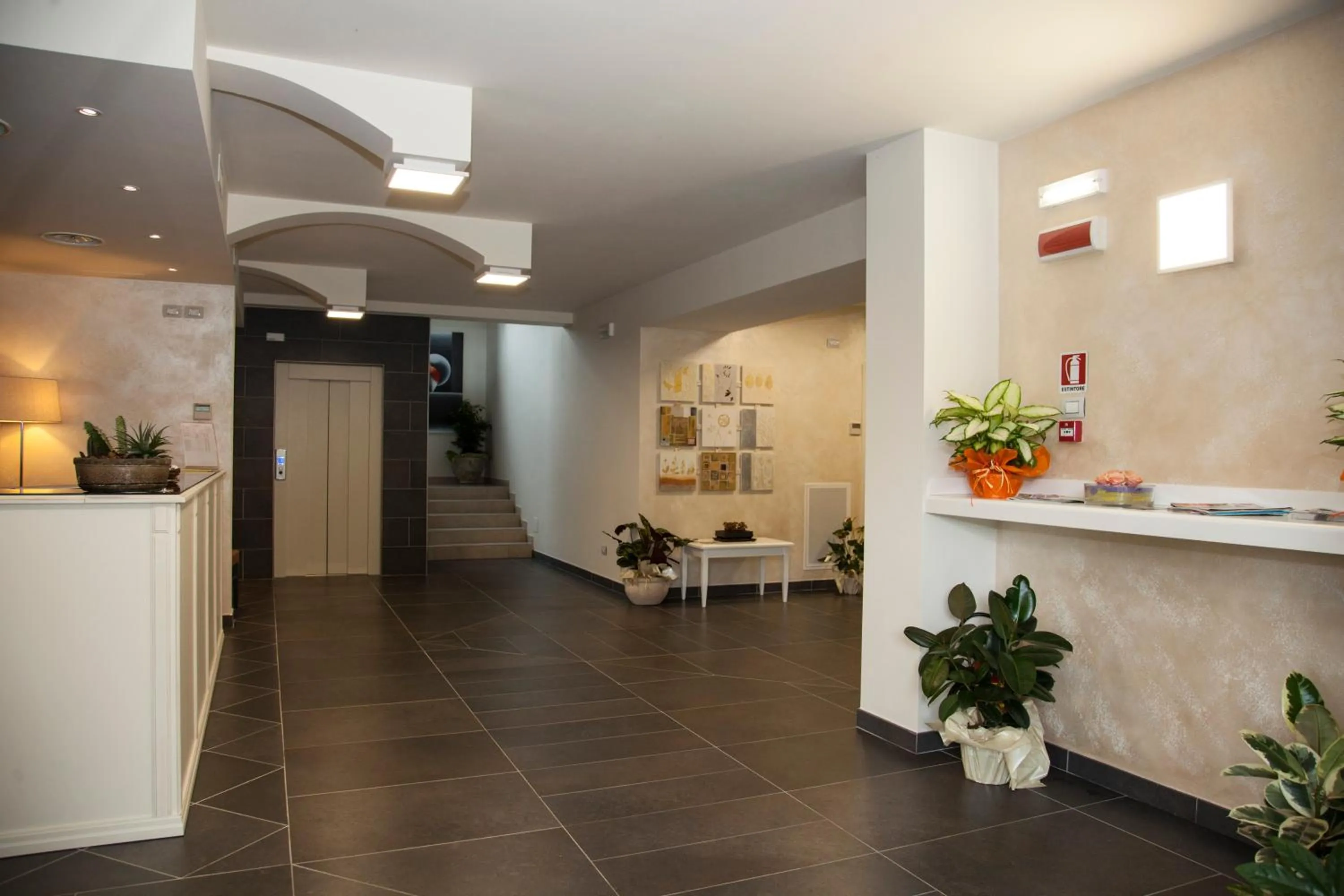 Lobby or reception in Hotel Centova