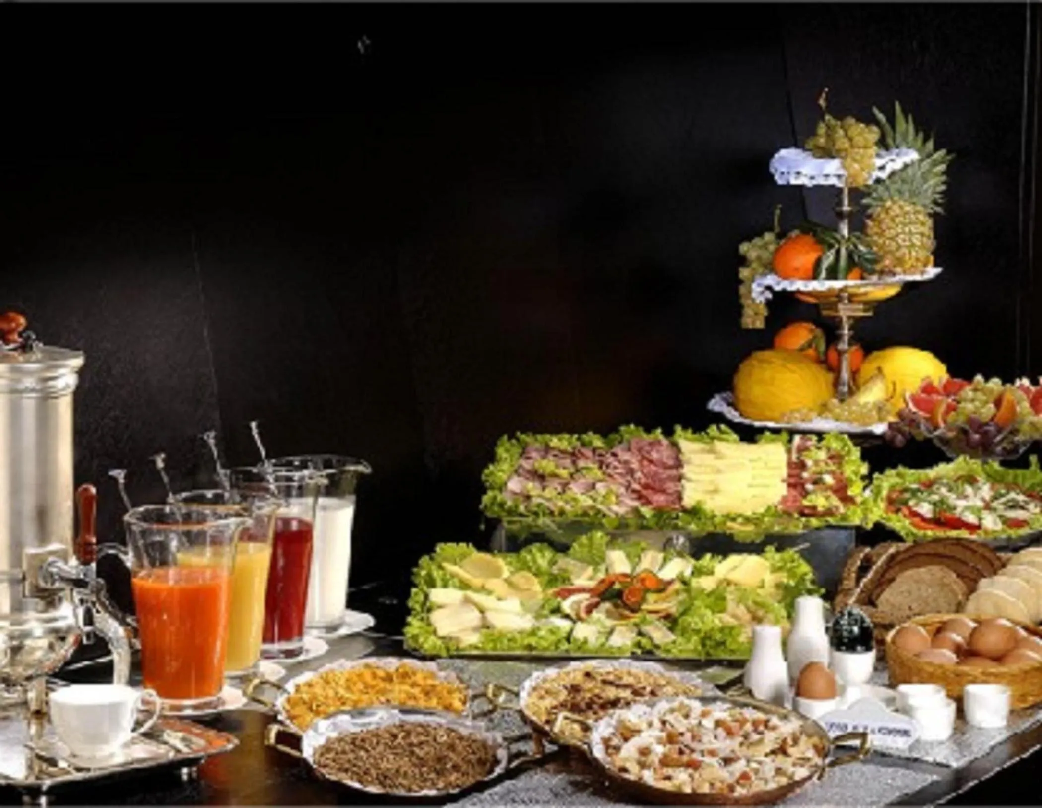 Breakfast in Hotel Prater