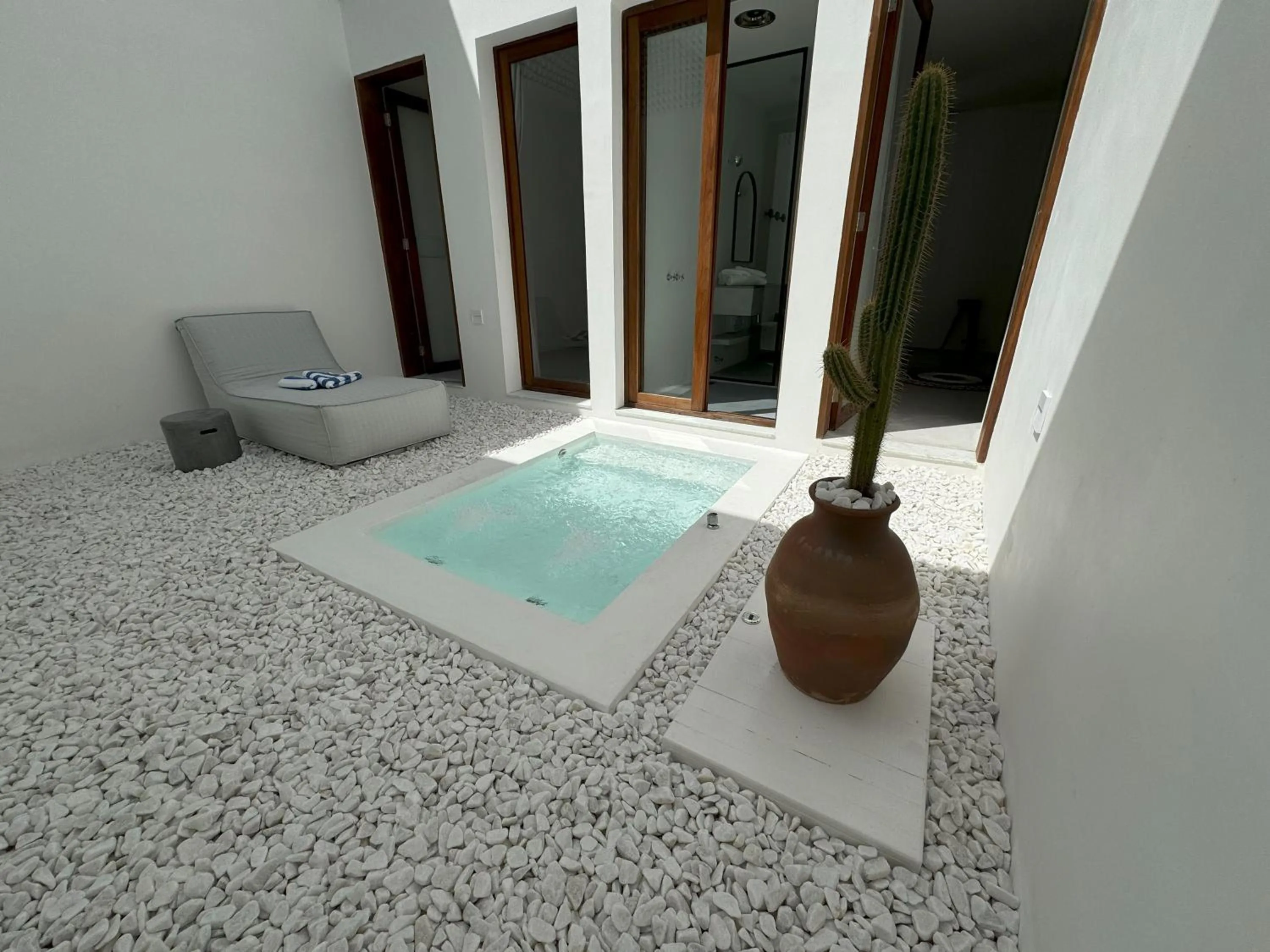 Hot Tub in Pousada Mestizo