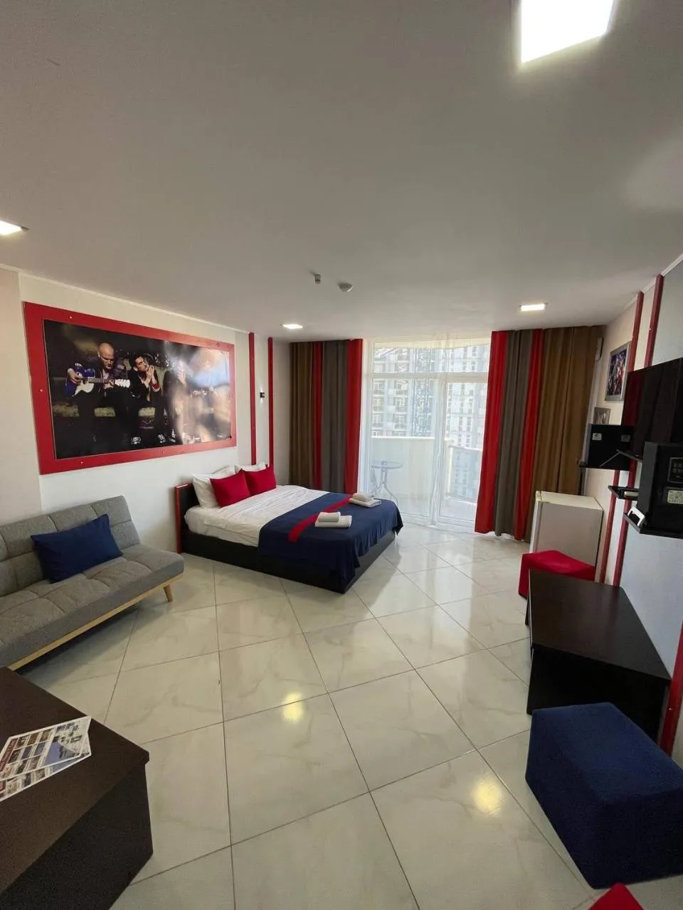 Bed in Rock Hotel First Line