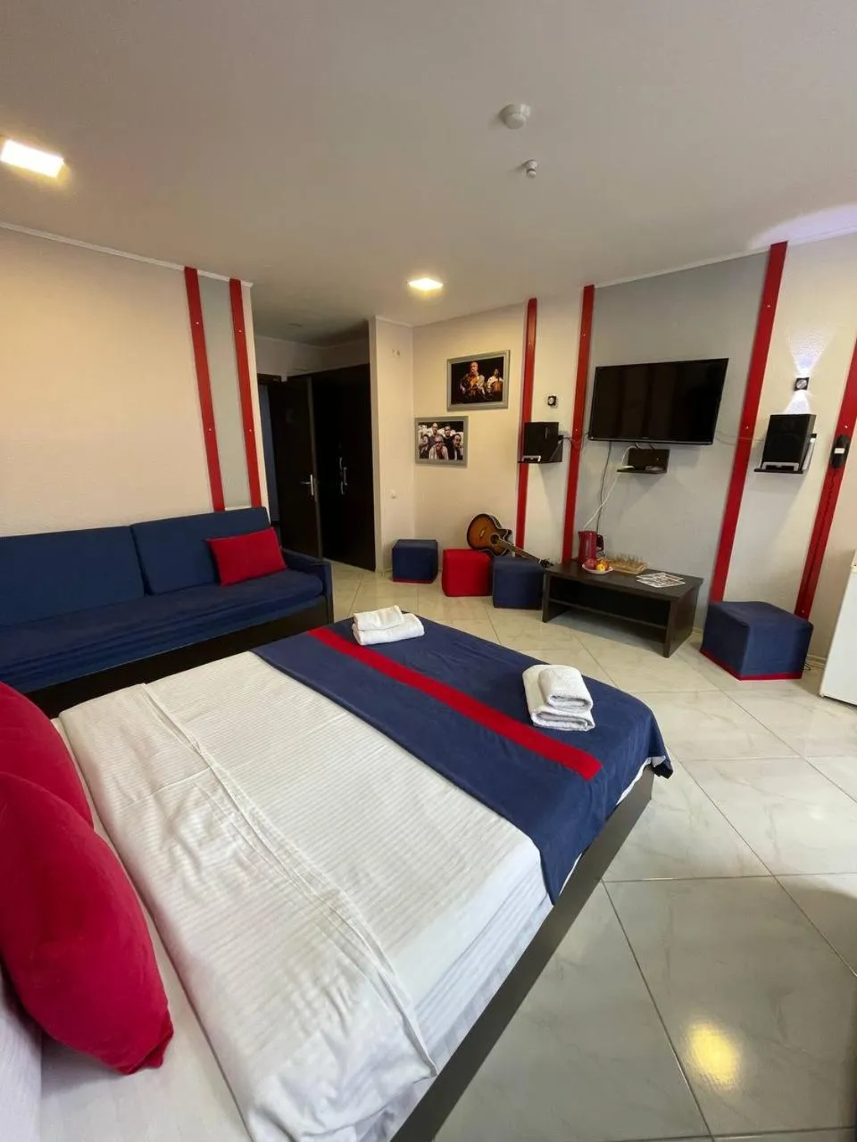 Bed in Rock Hotel First Line