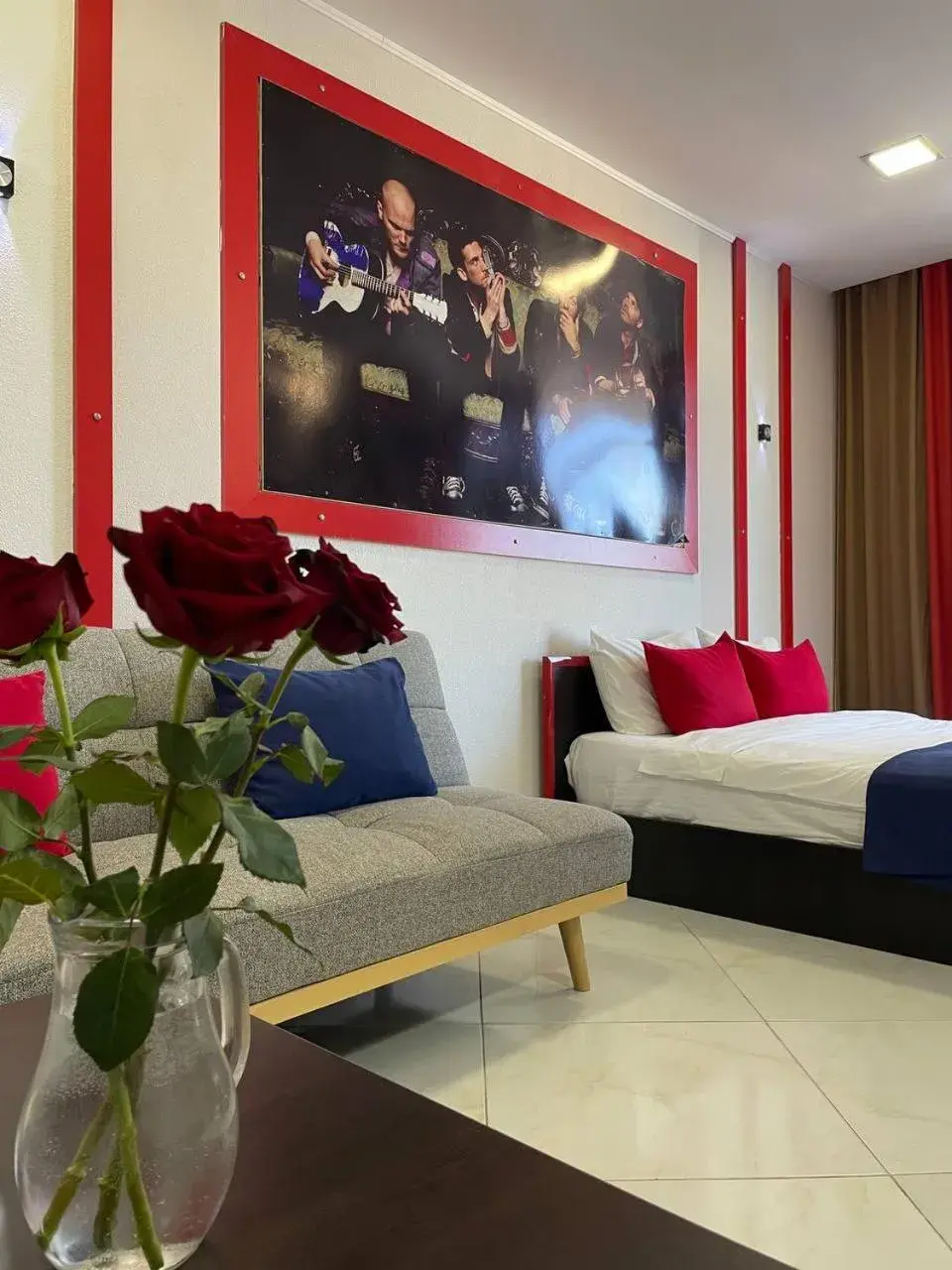 Comfort Triple Room with Sea View in Rock Hotel First Line Comfort Triple Room with Sea View in Rock Hotel First Line