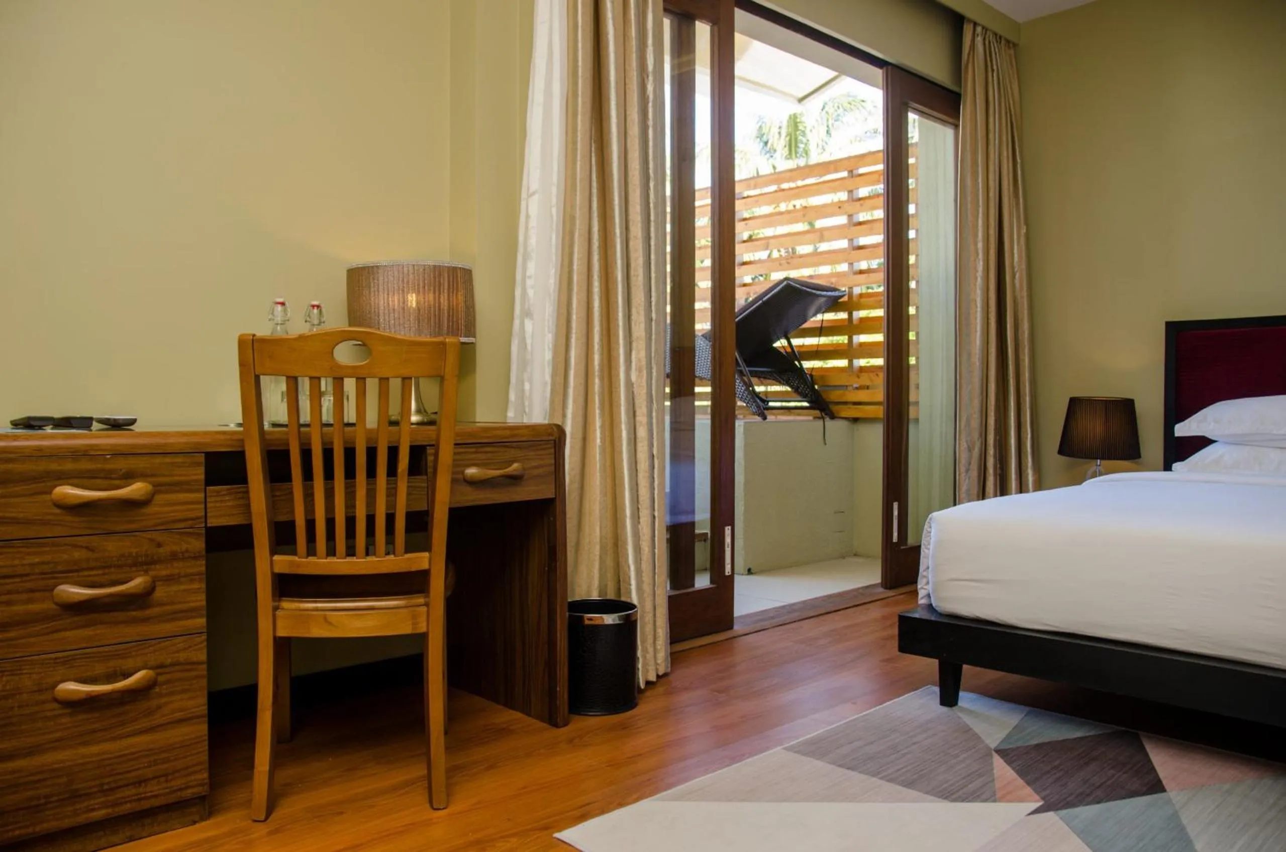 Bed in Fuvahmulah Central Hotel