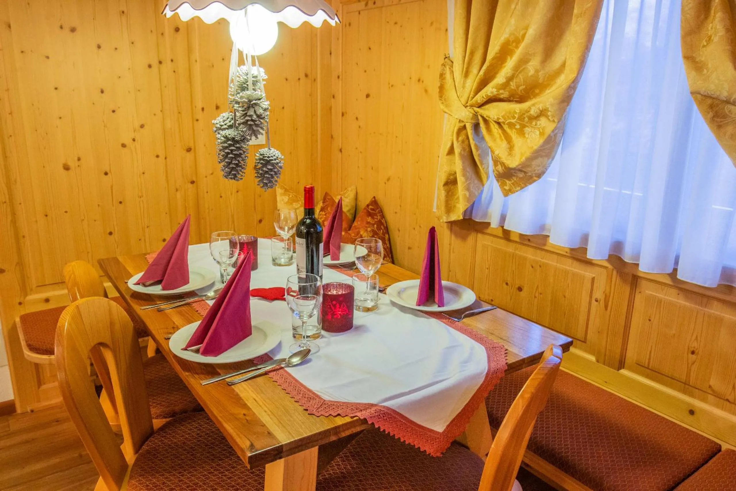 Dining area in Residence Rosarela