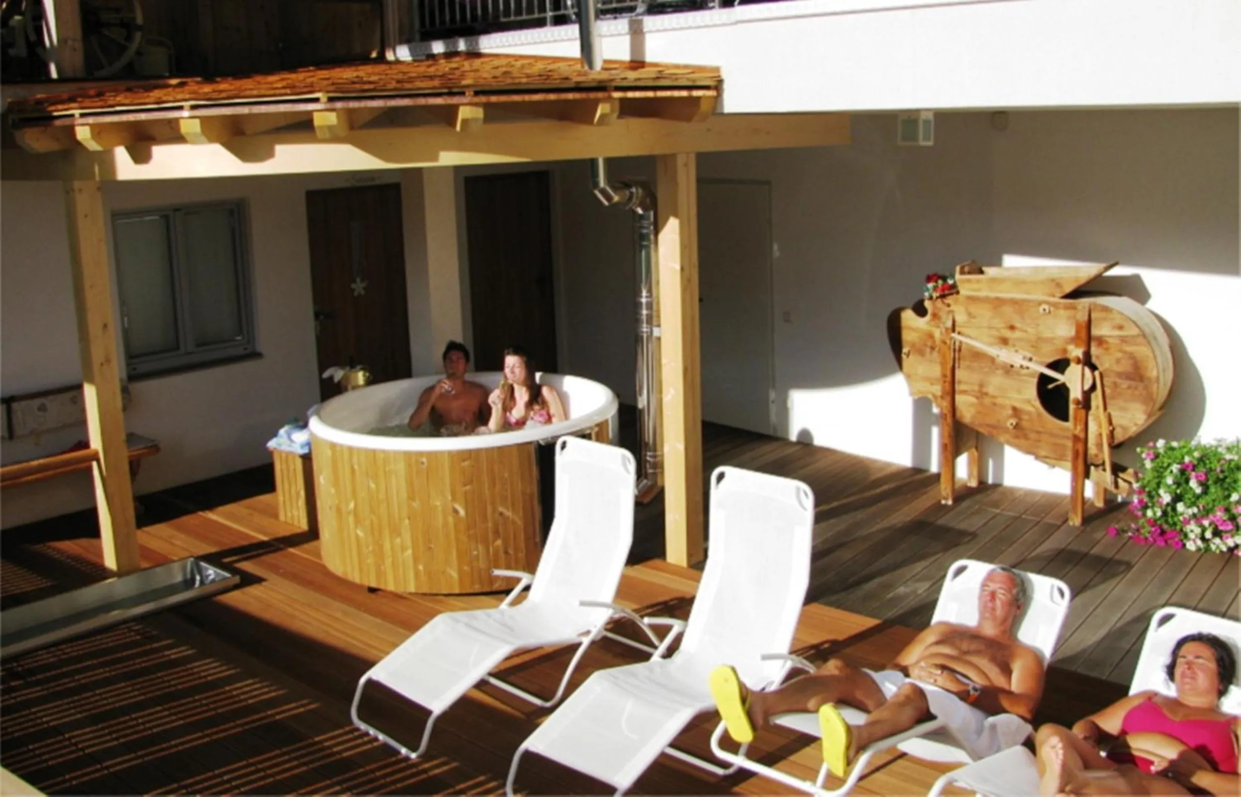 group of guests in Residence Rosarela