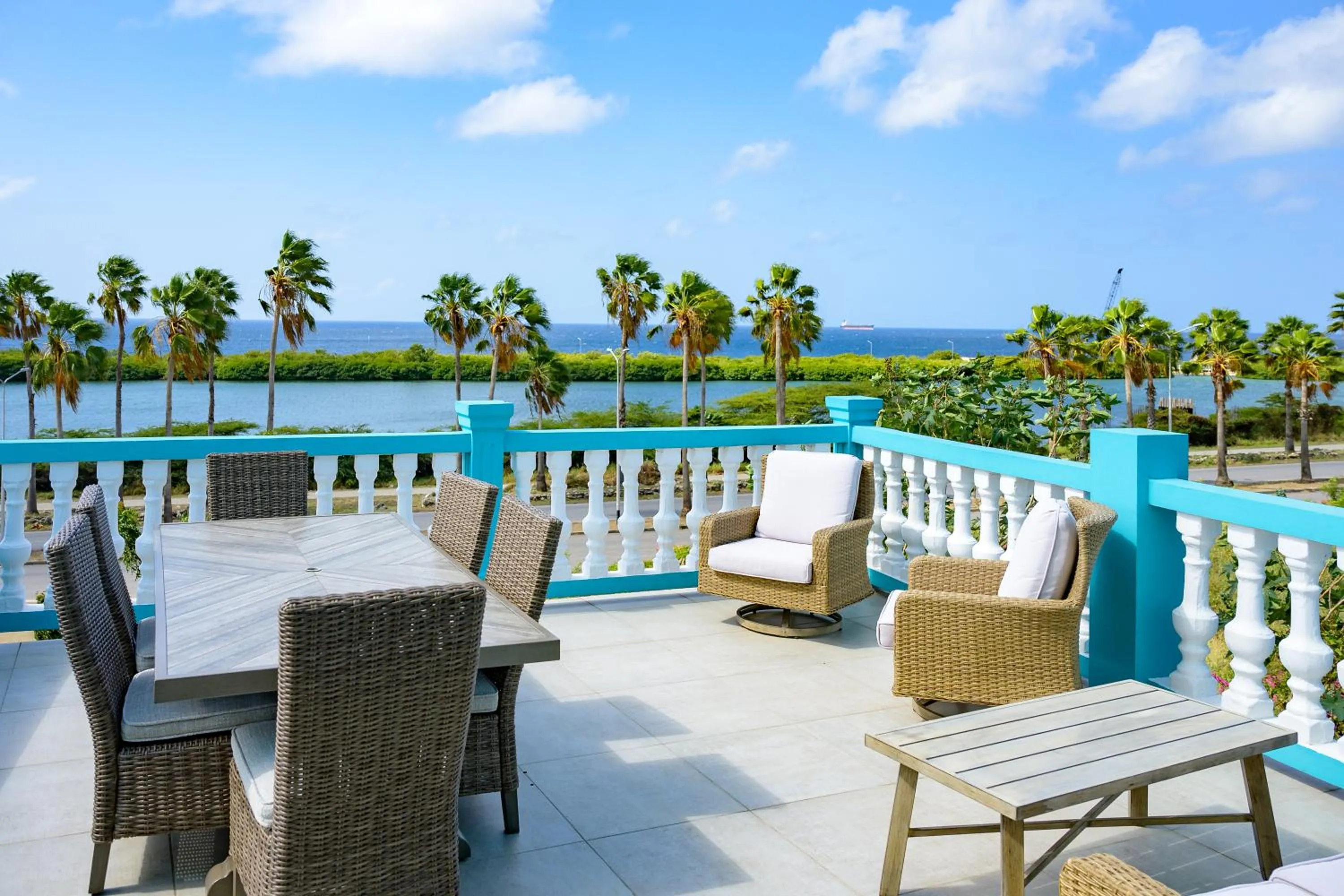 Balcony/Terrace in MERAKII SEAVIEW ESCAPE CURACAO