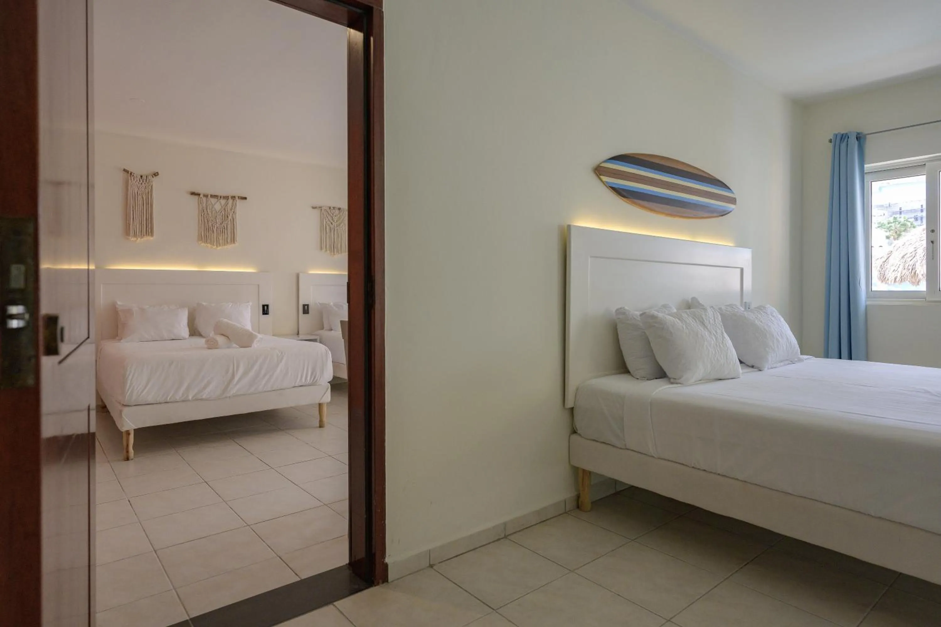 Bed in MERAKII SEAVIEW ESCAPE CURACAO
