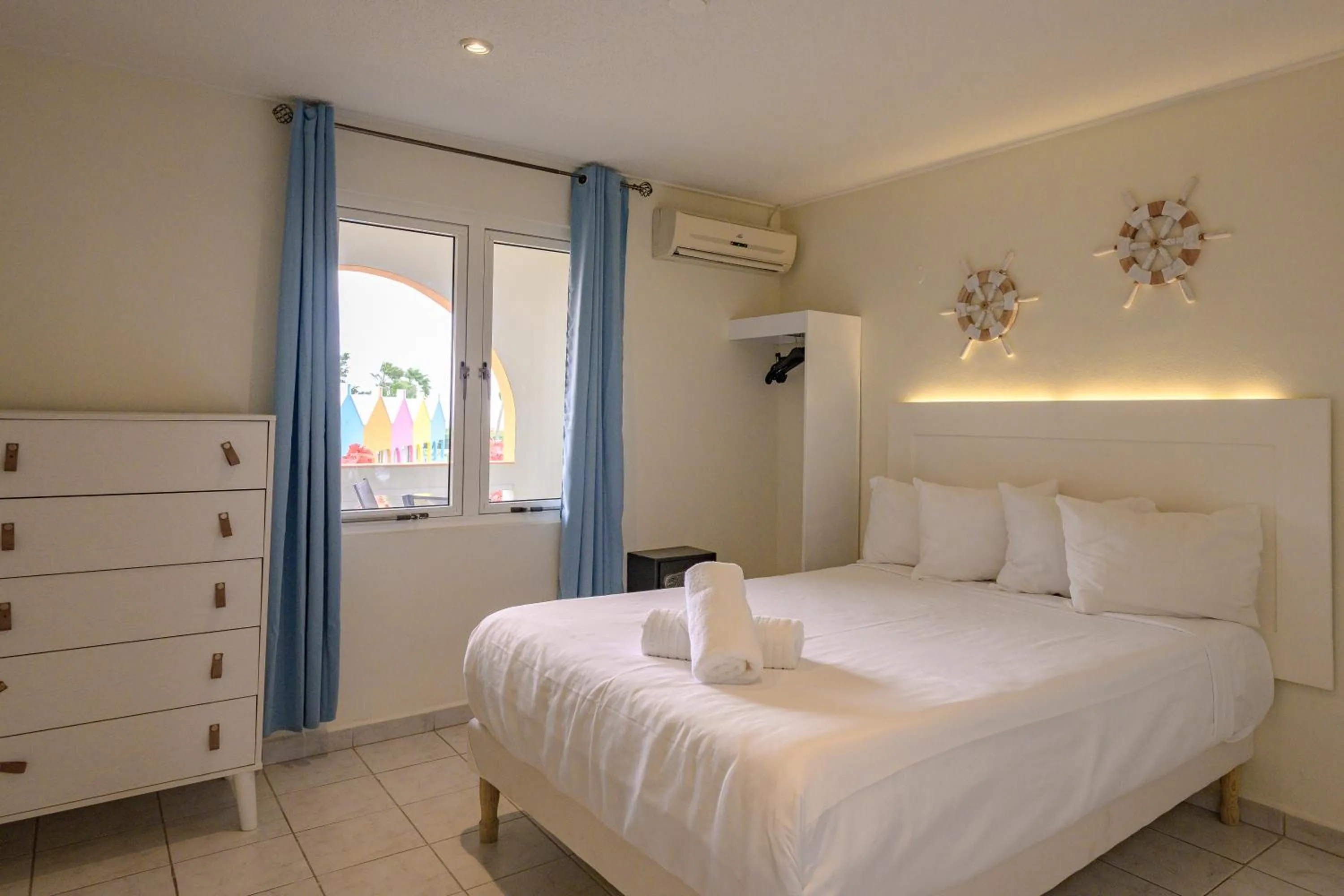 Bed in MERAKII SEAVIEW ESCAPE CURACAO