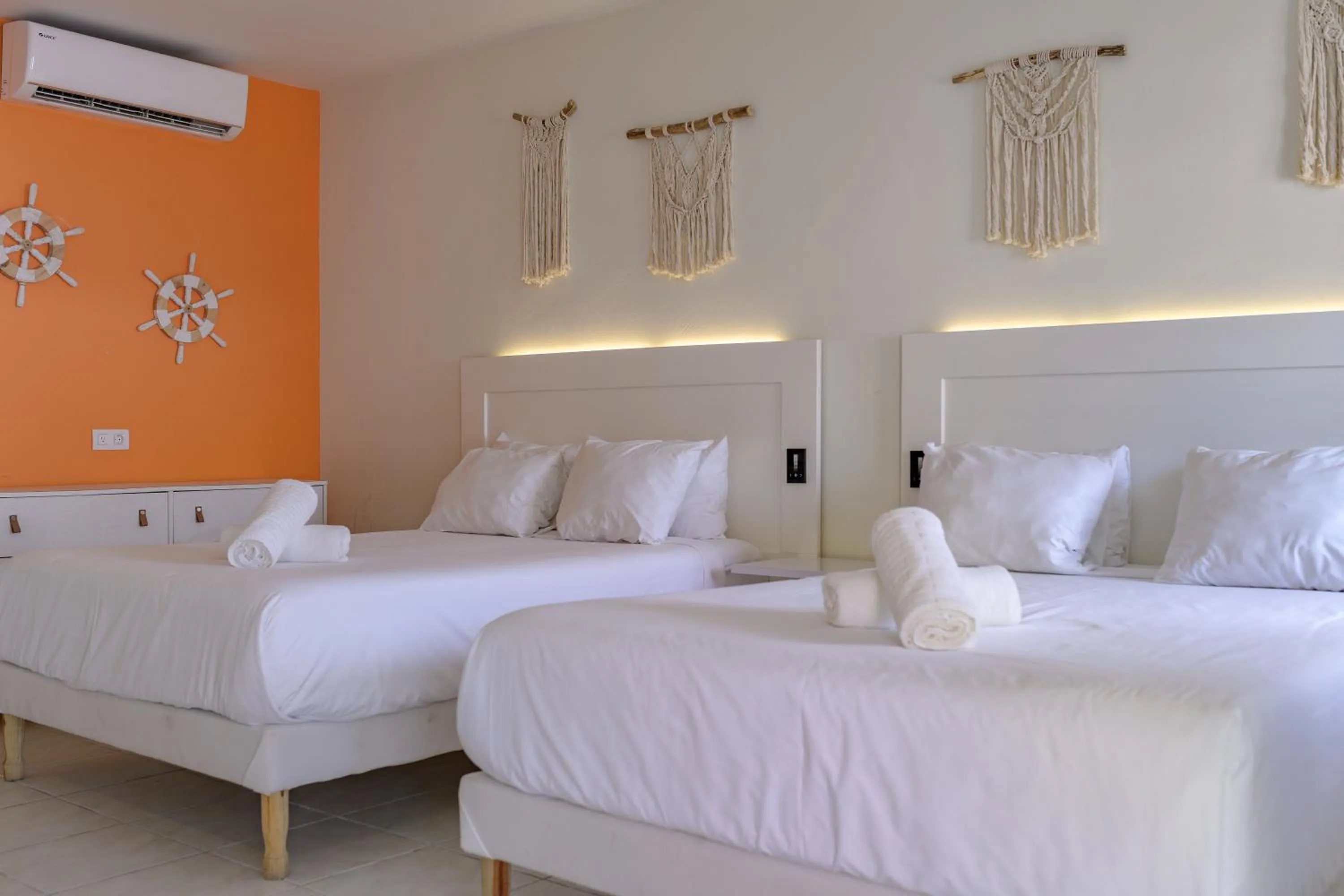 Bed in MERAKII SEAVIEW ESCAPE CURACAO