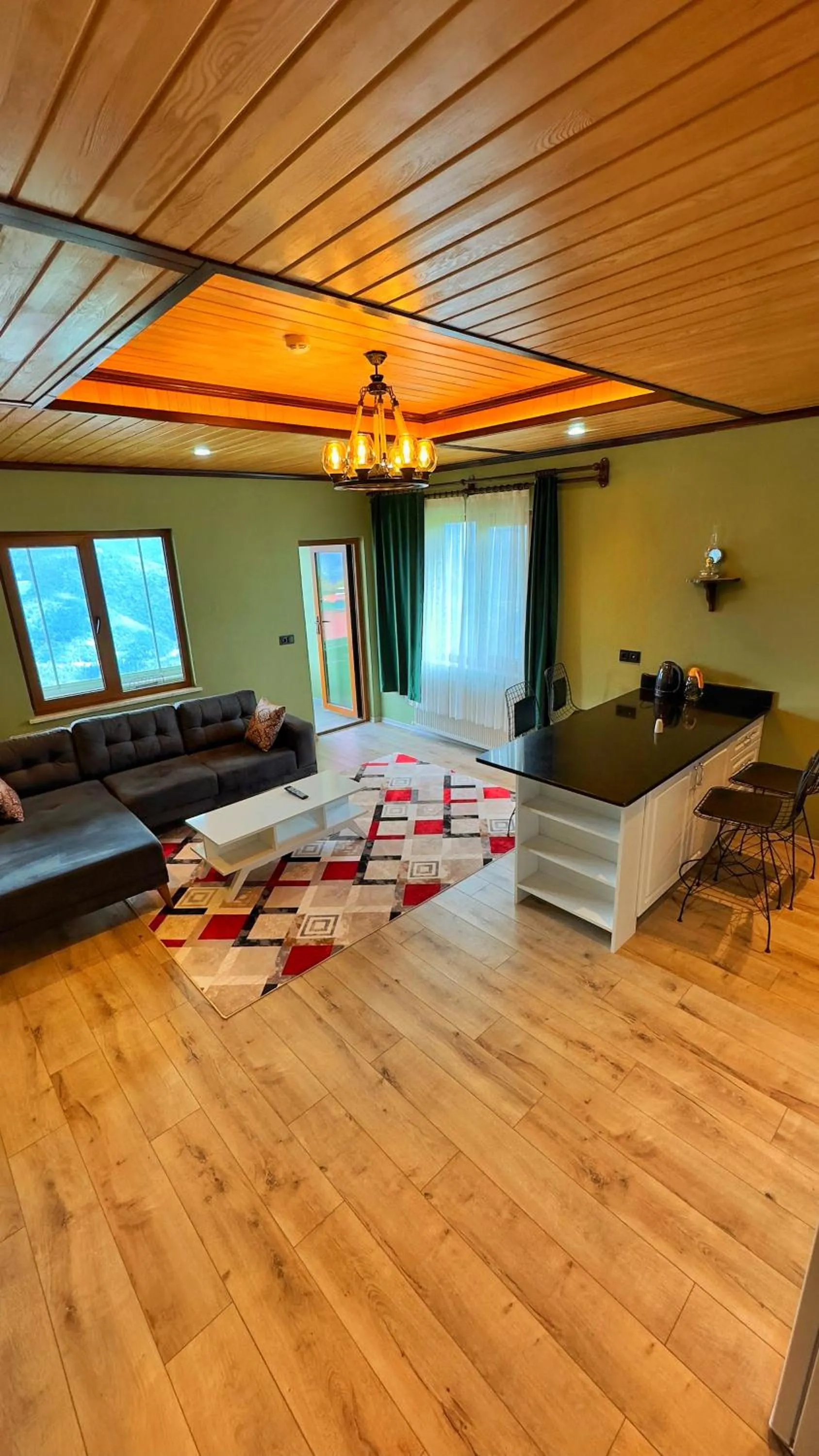 Bed in Kalispera Apart Otel