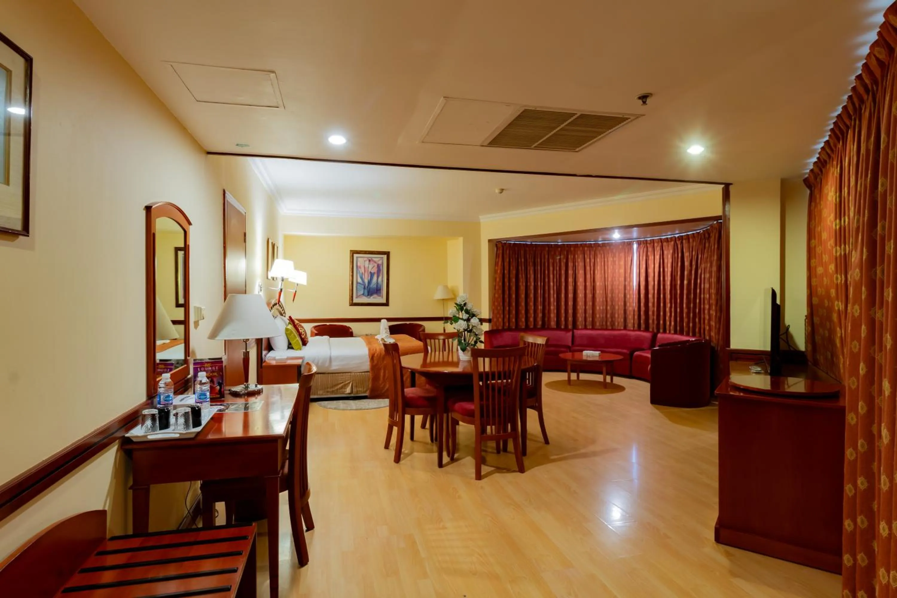 Living room in City Palace Hotel