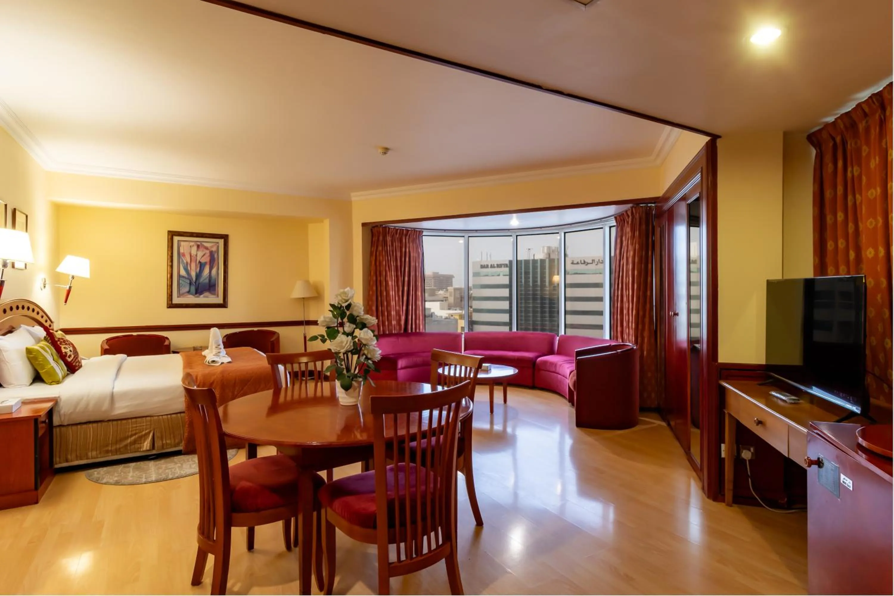 Living room in City Palace Hotel