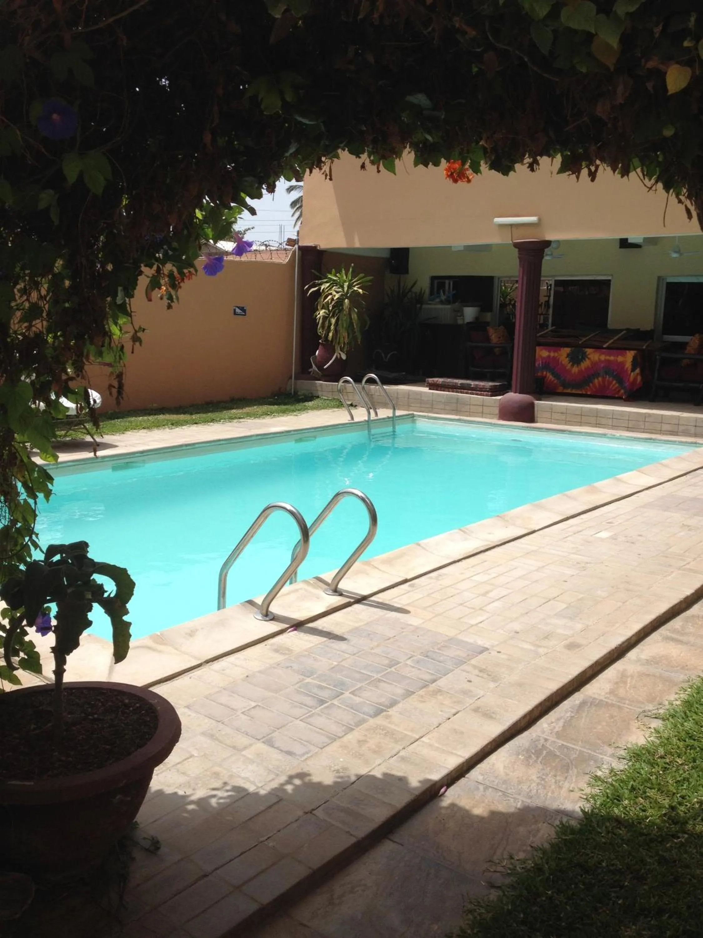 Pool view in Roc Heights