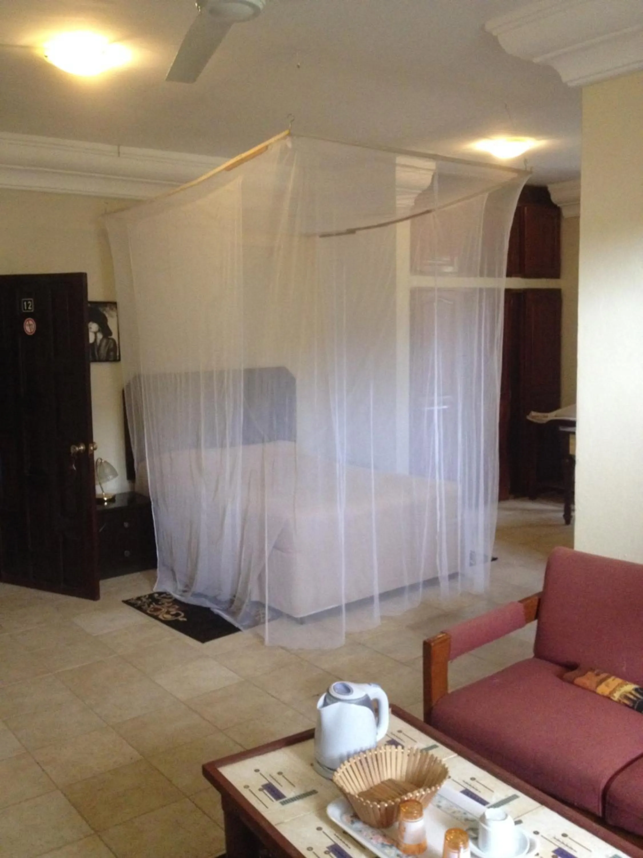 Seating area in Roc Heights