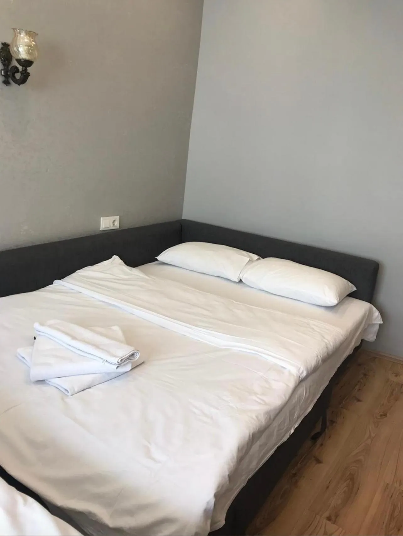 Bed in Riverland Suites Apart Hotel